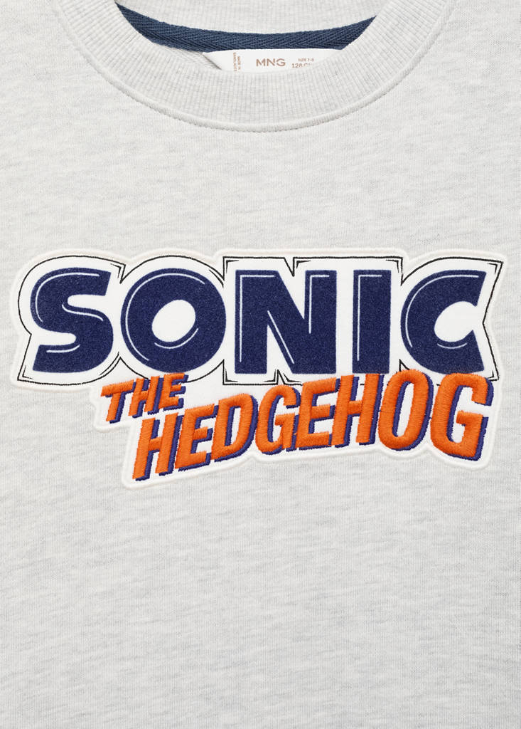 Sonic hoodie — Medium Heather Grey