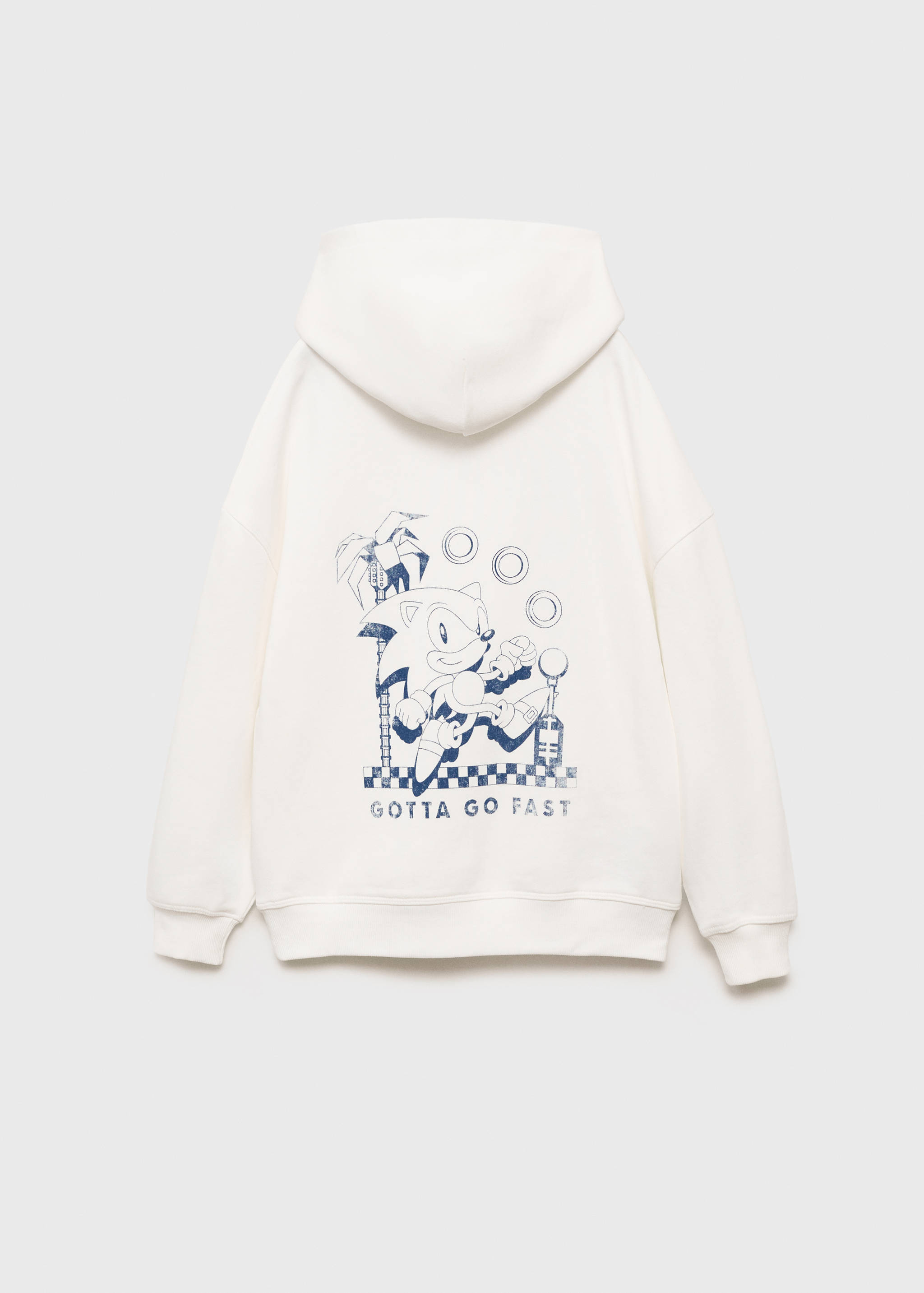 Sonic hoodie - Reverse of the article