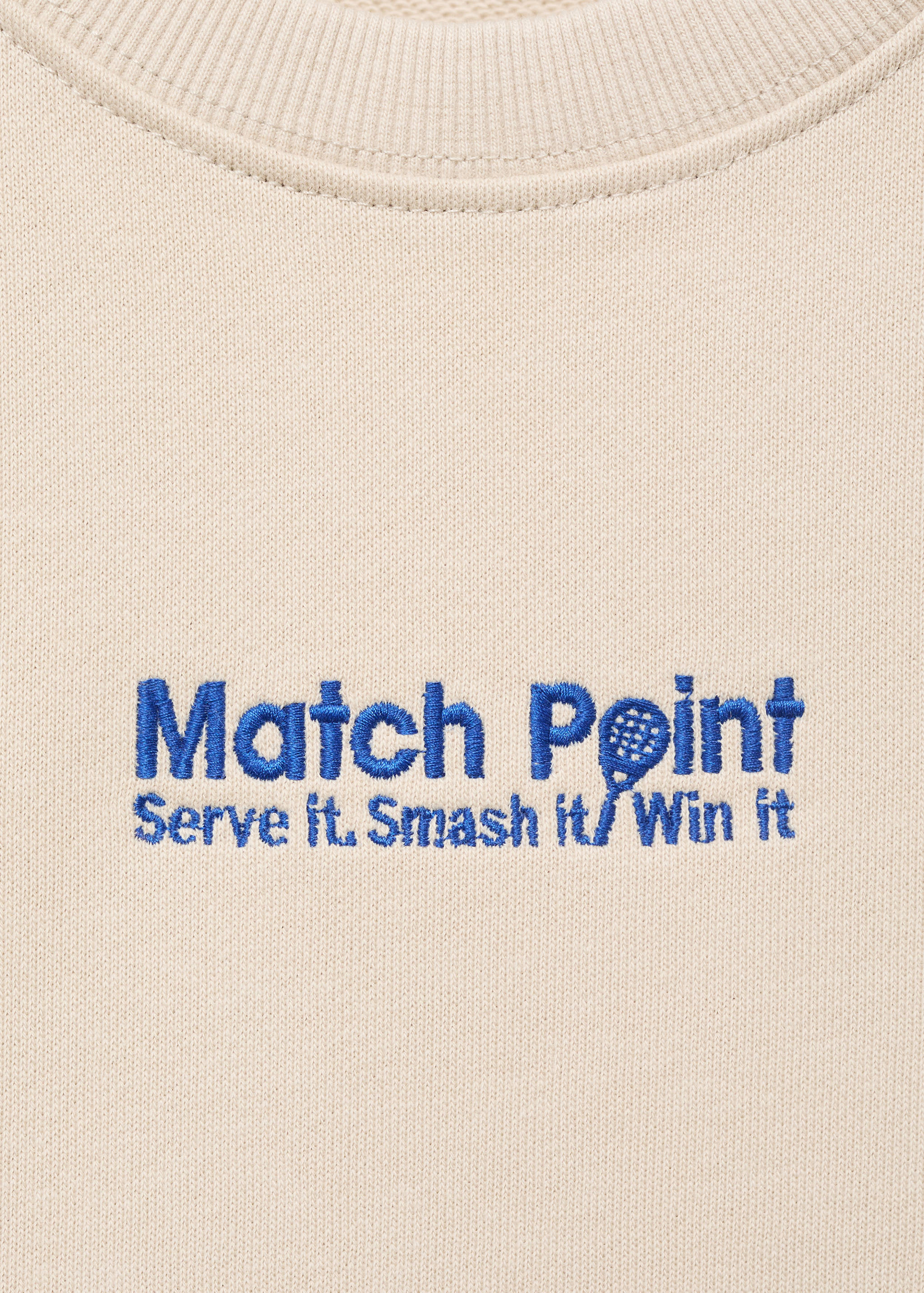 Printed embroidered sweatshirt - Details of the article 8