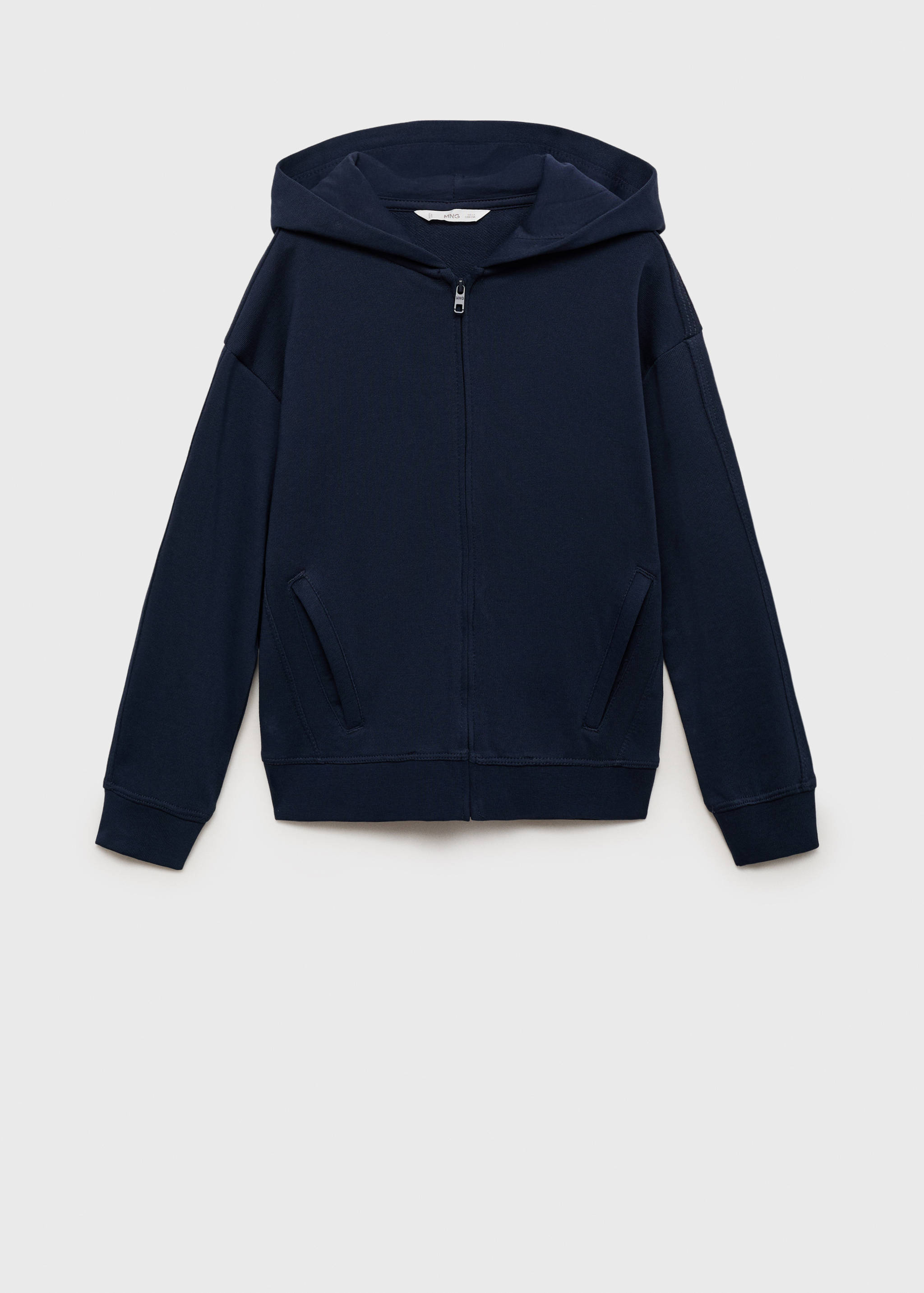 Sweat-shirt zippé à capuche - Article sans modèle