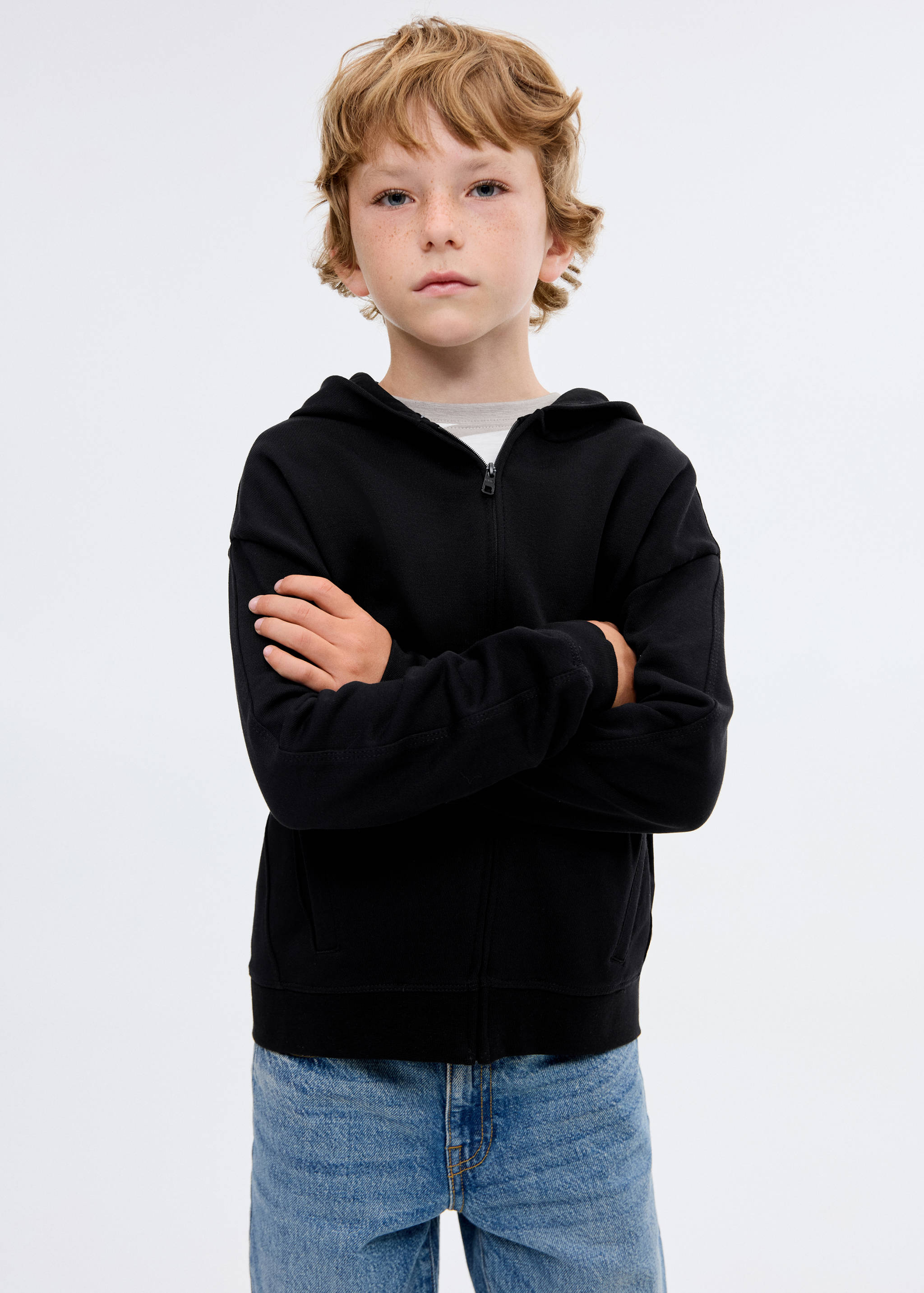 Zipped hoodie - Medium plane