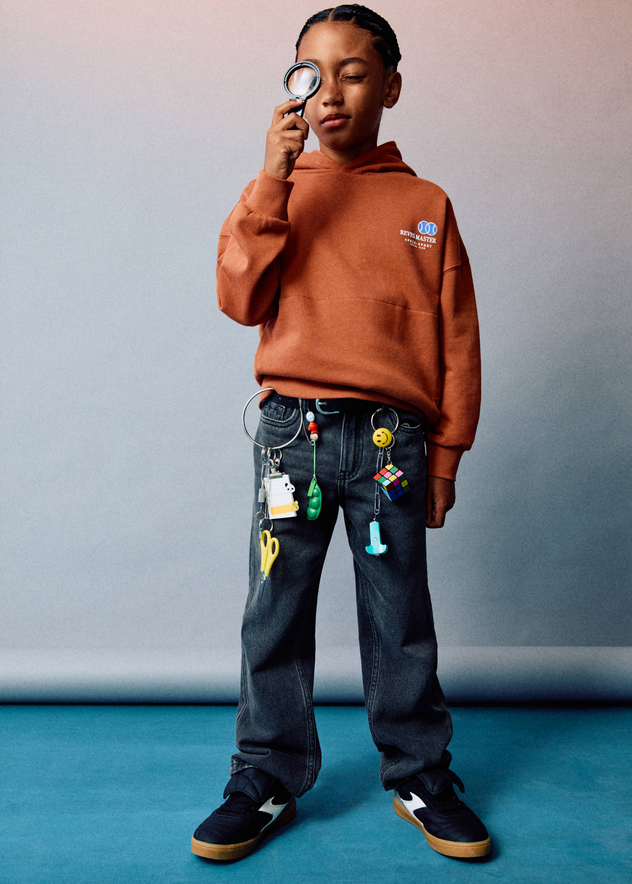 Printed cotton sweatshirt - Details of the article 6