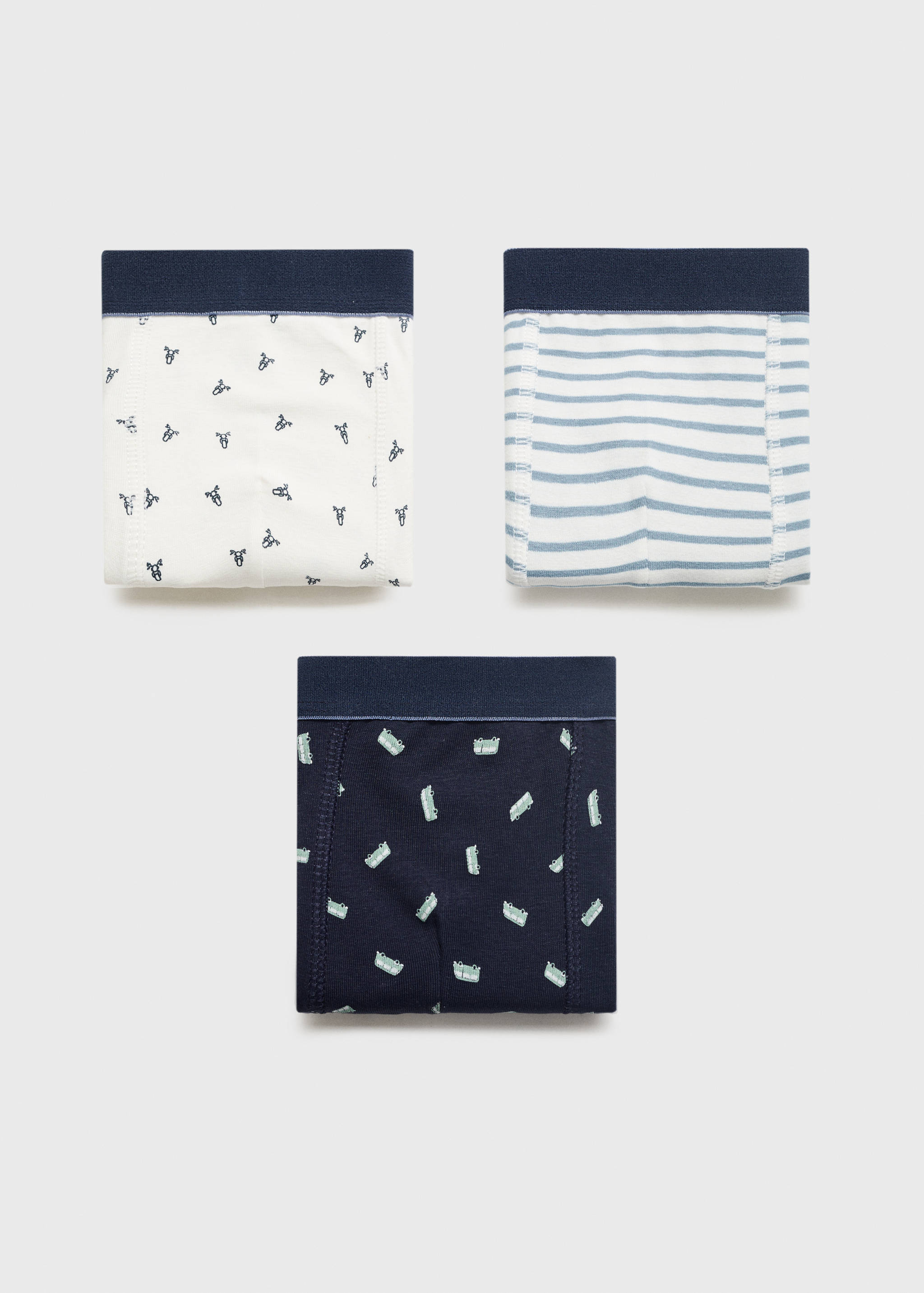 3-pack combined briefs - Article without model