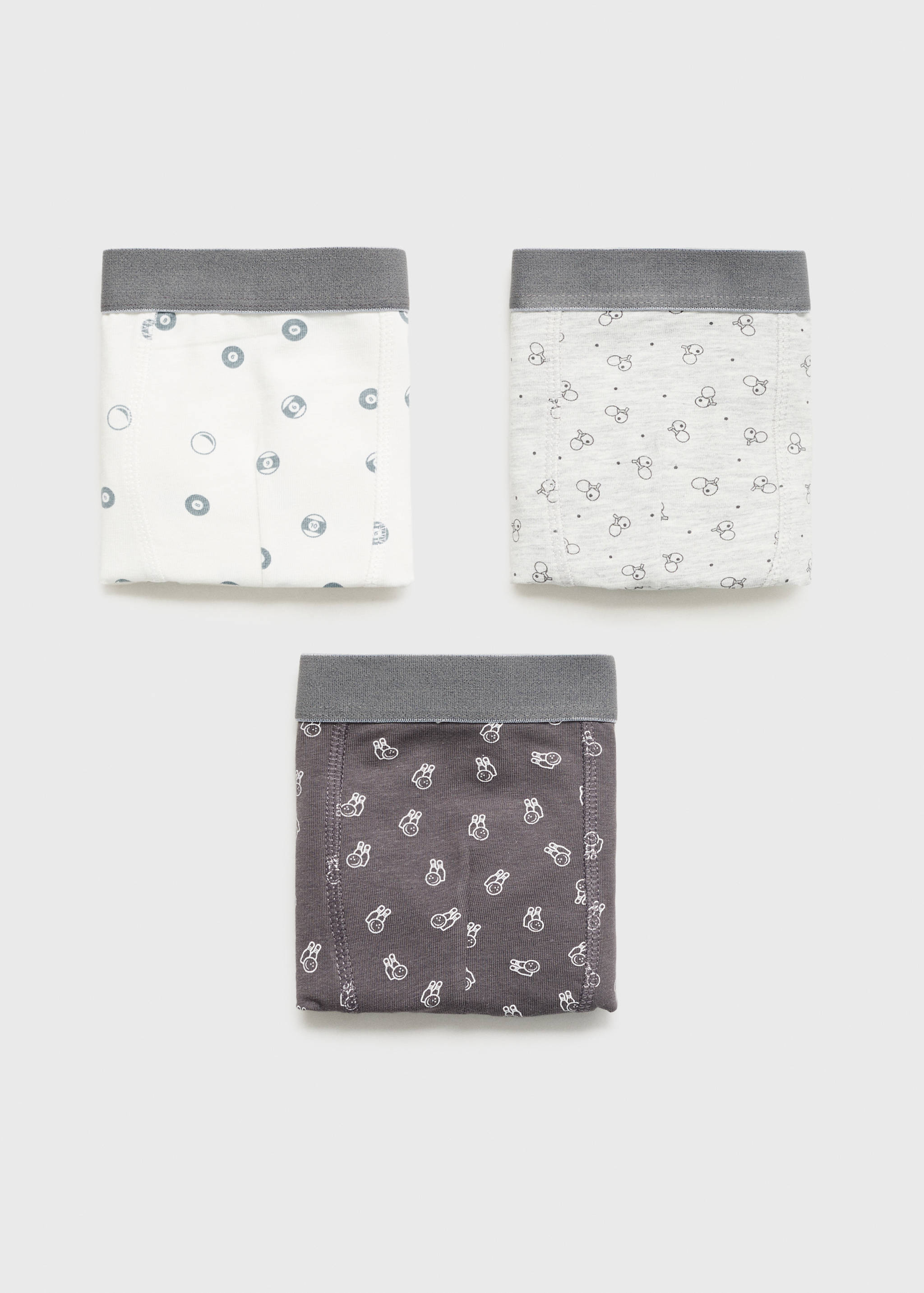 3'lü karma iç çamaşırı seti - Modelsiz ürün