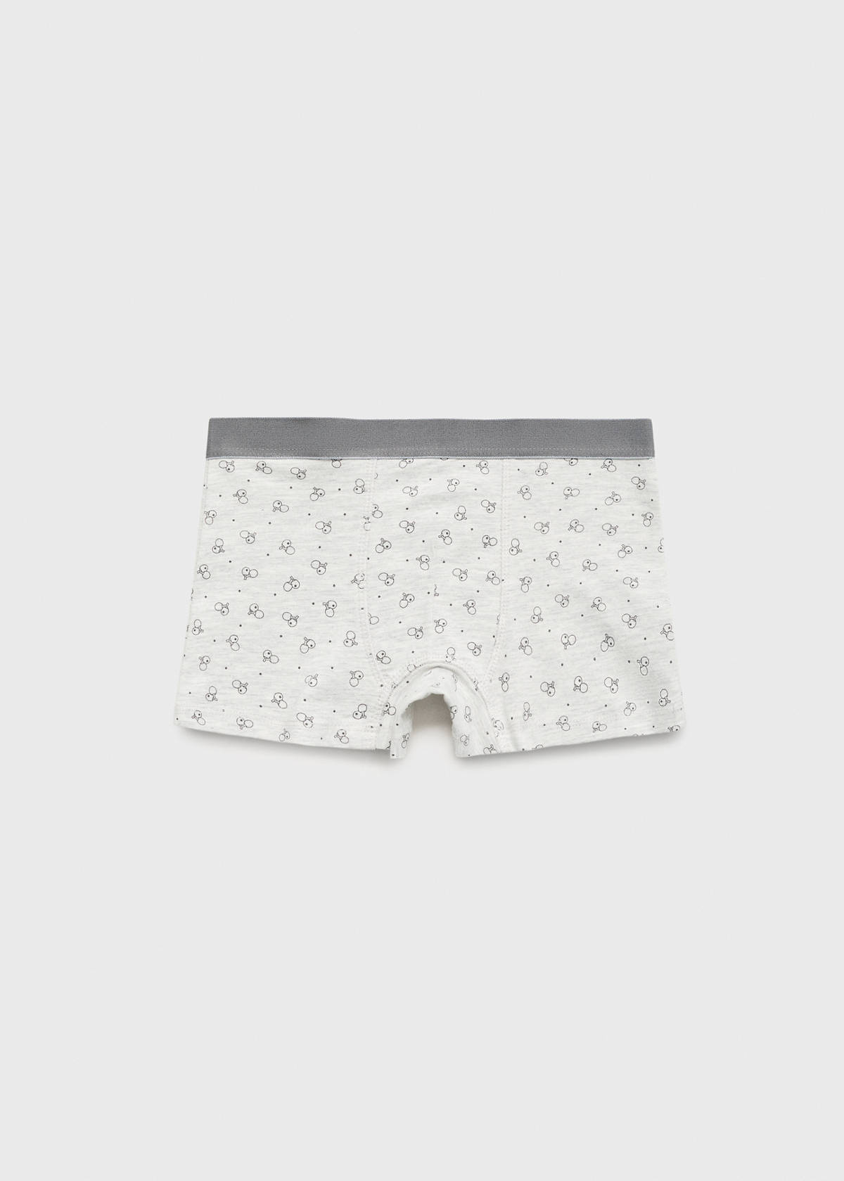 3-pack combined briefs — Medium Heather Grey