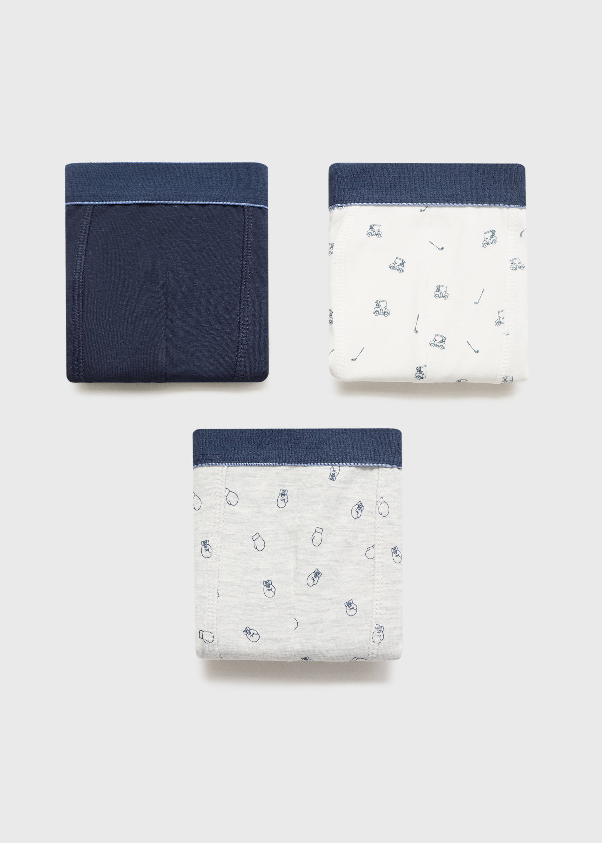 3er-Pack kombinierte Slips - Artikel ohne Model