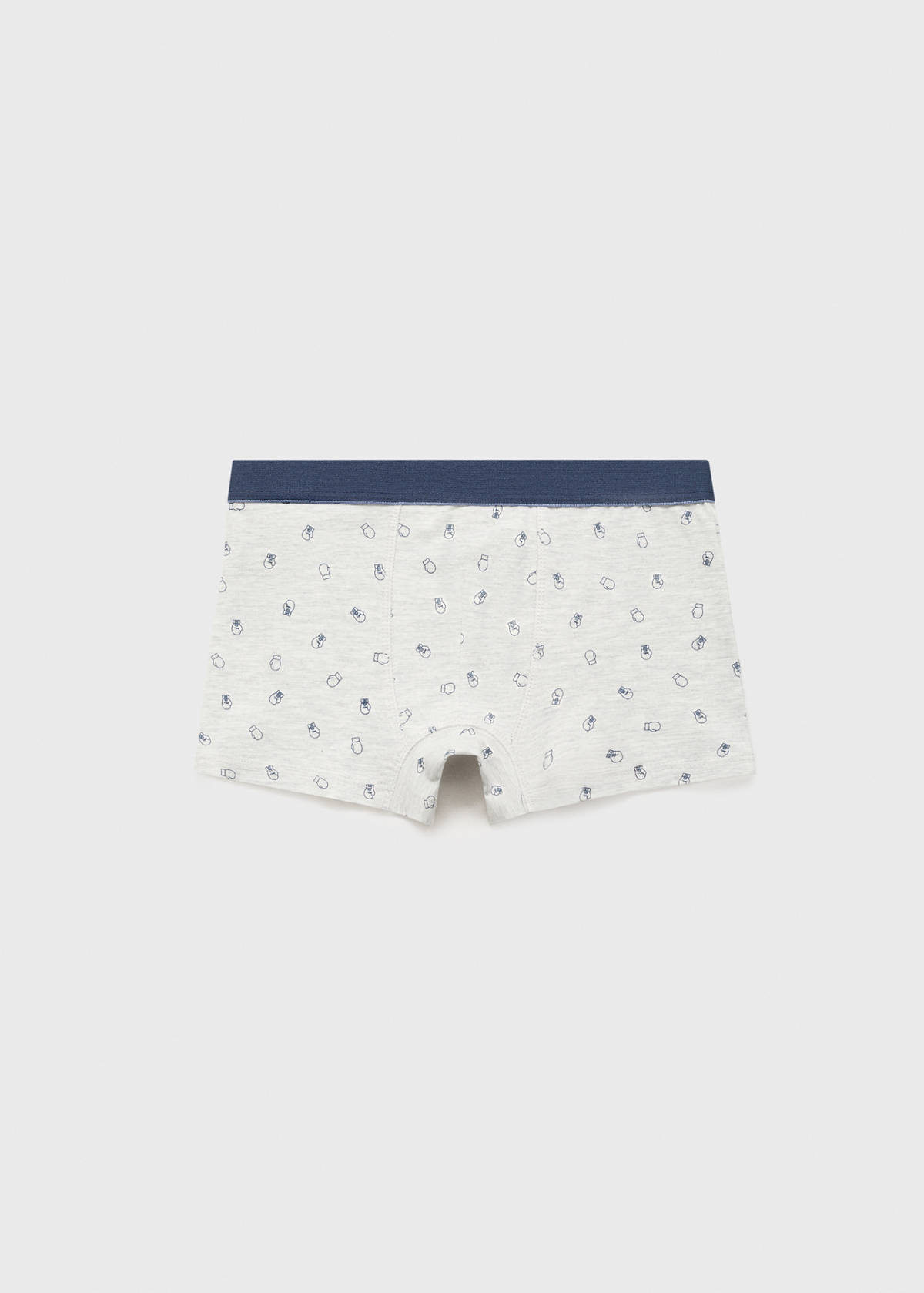 3-pack combined briefs — Medium Heather Grey