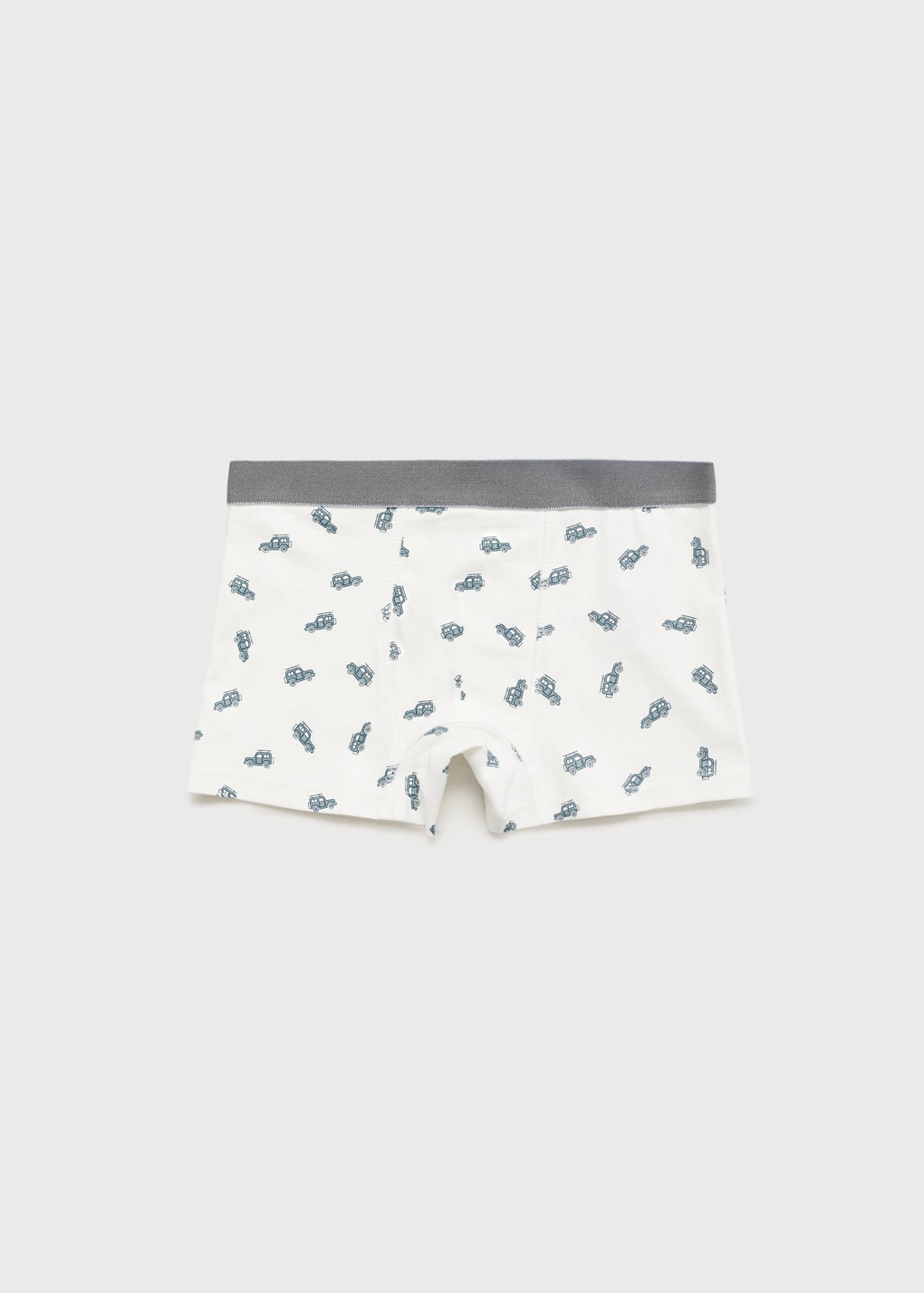 3-pack combined briefs — Medium Heather Grey