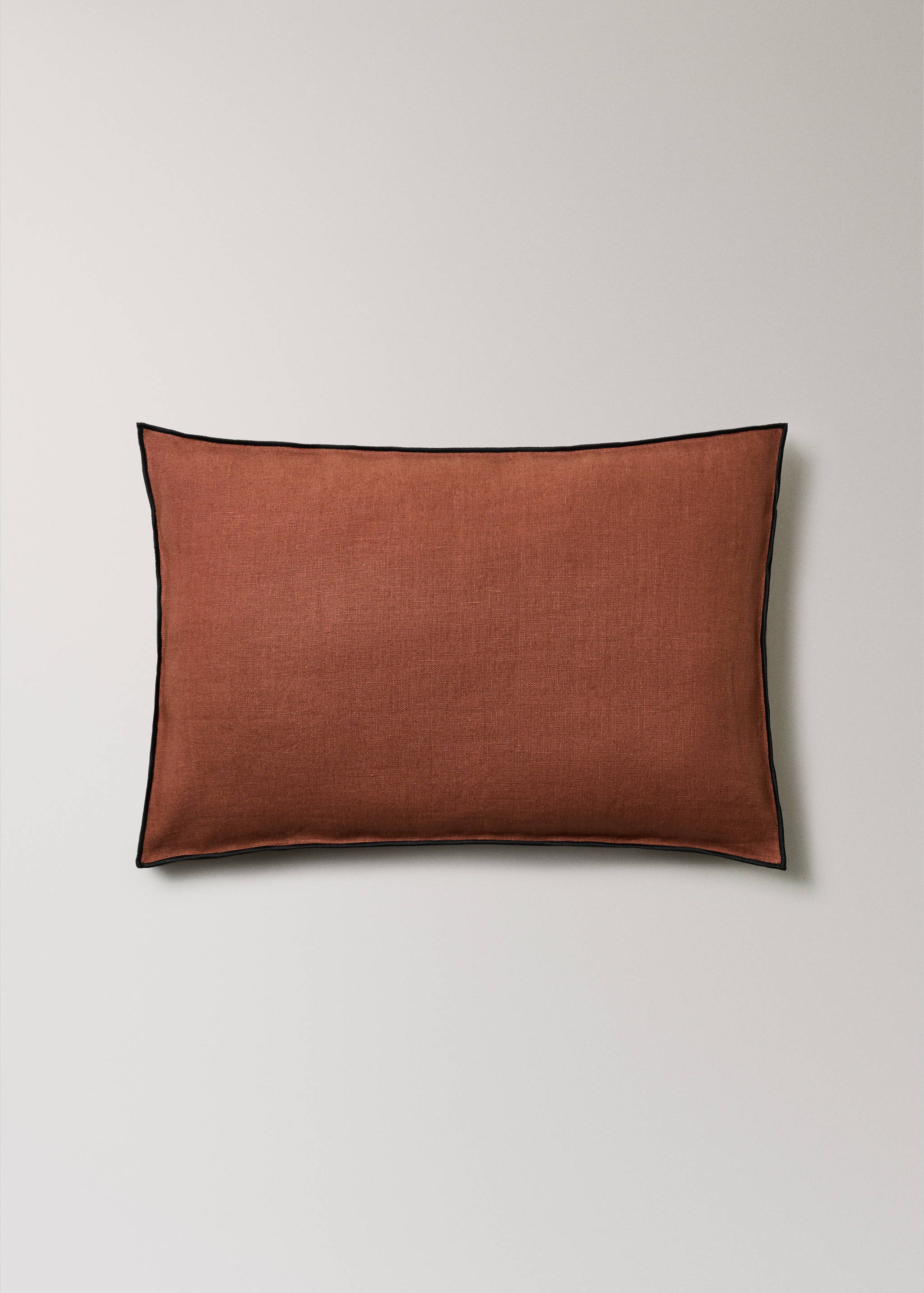 Dvoubarevný lněný povlak na polštářek 40 x 60 cm - Zboží bez modelu