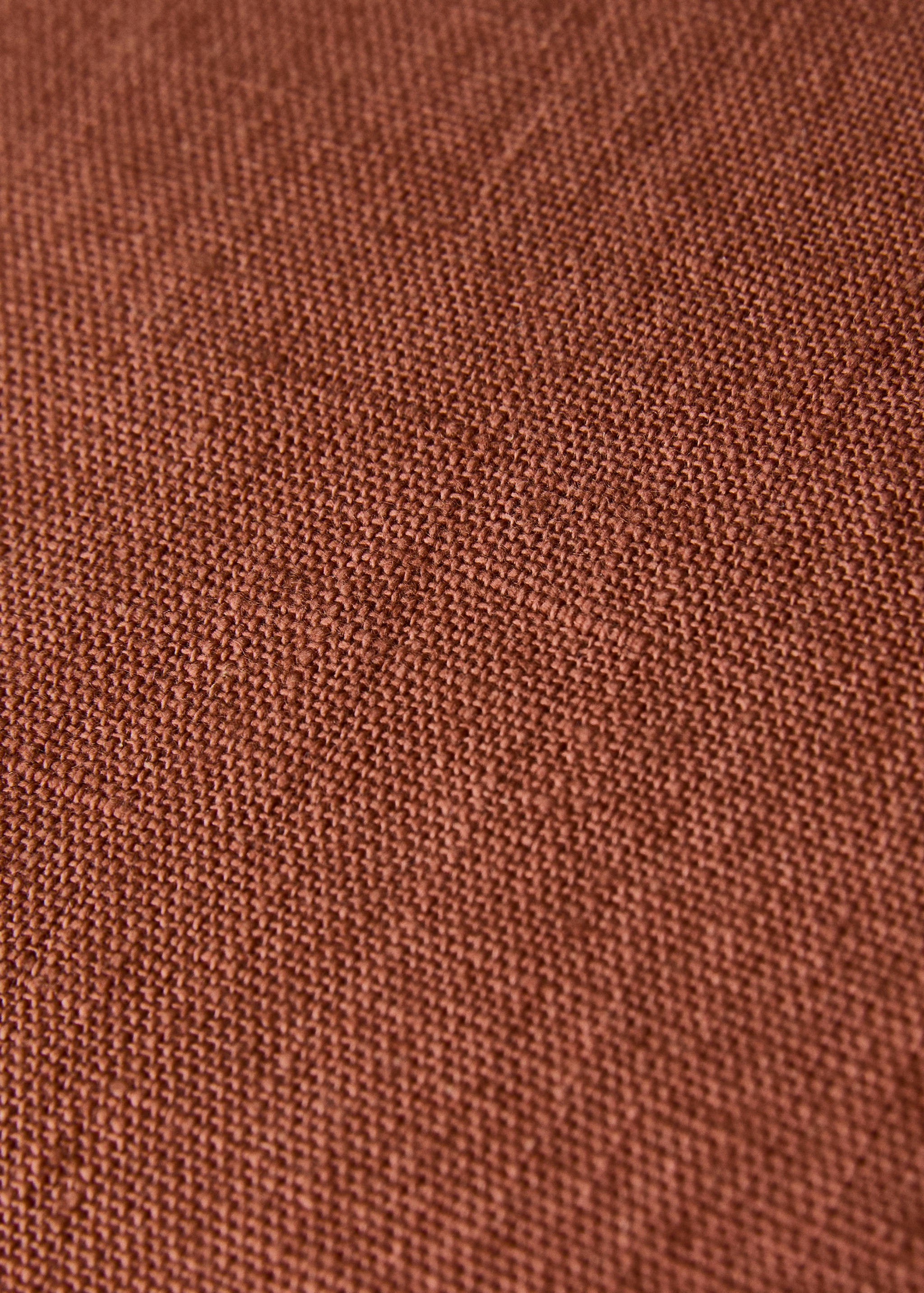 Dvoubarevný lněný povlak na polštářek 40 x 60 cm - Detail zboží 4