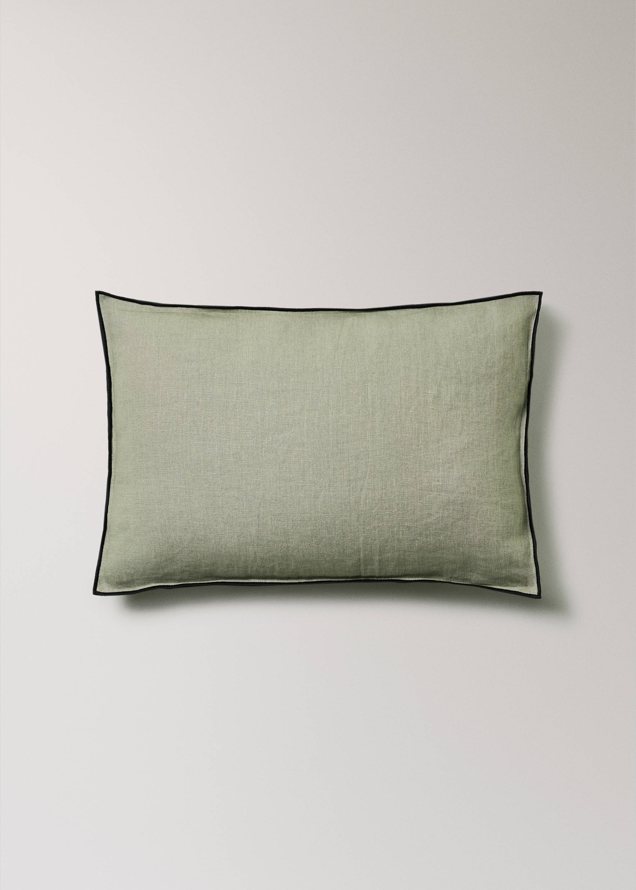 Dvoubarevný lněný povlak na polštářek 40 x 60 cm - Zboží bez modelu