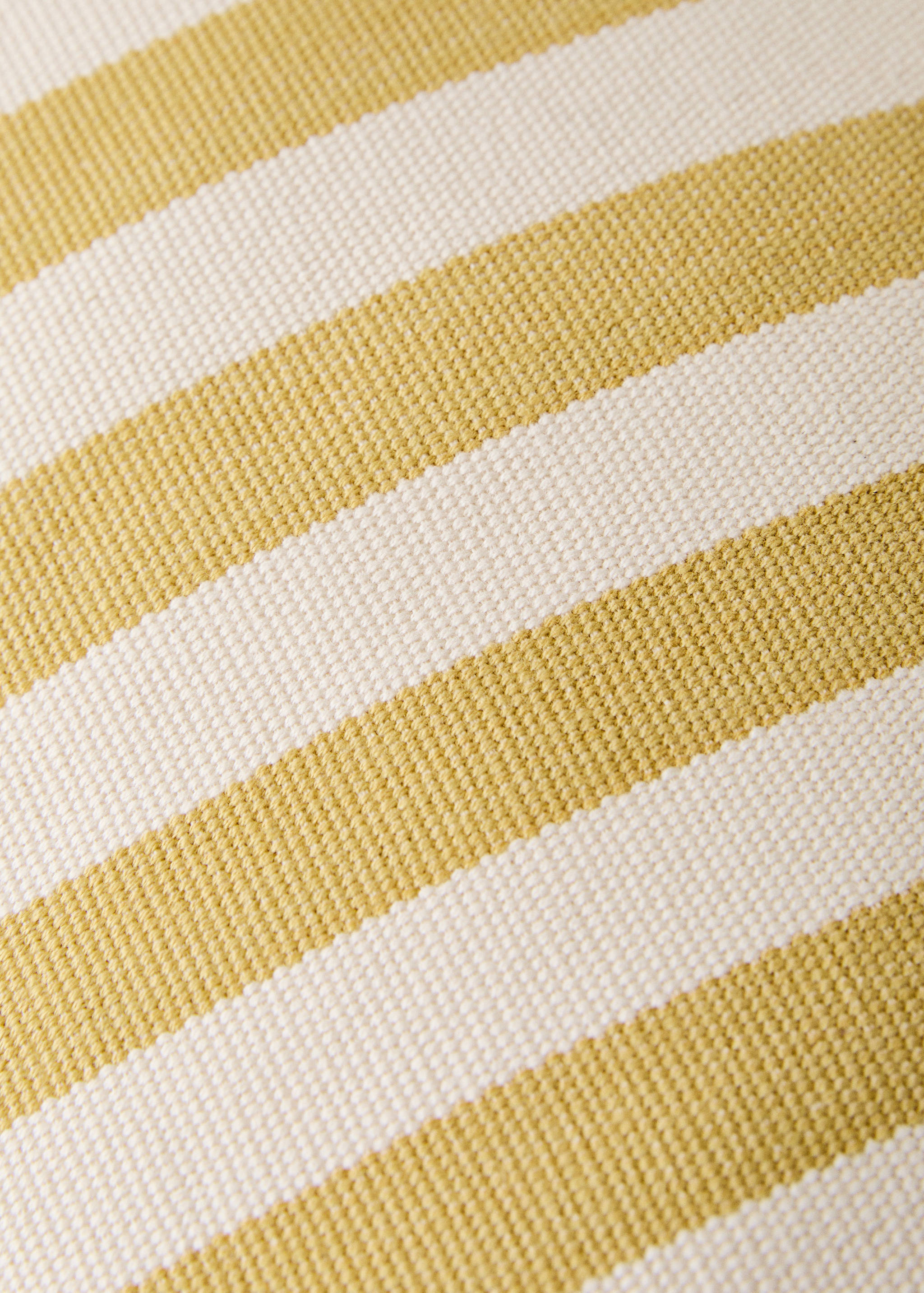 Poszewka na poduszkę z bawełny w dwukolorowe tkane paski 30x50 cm - Szczegóły artykułu 3