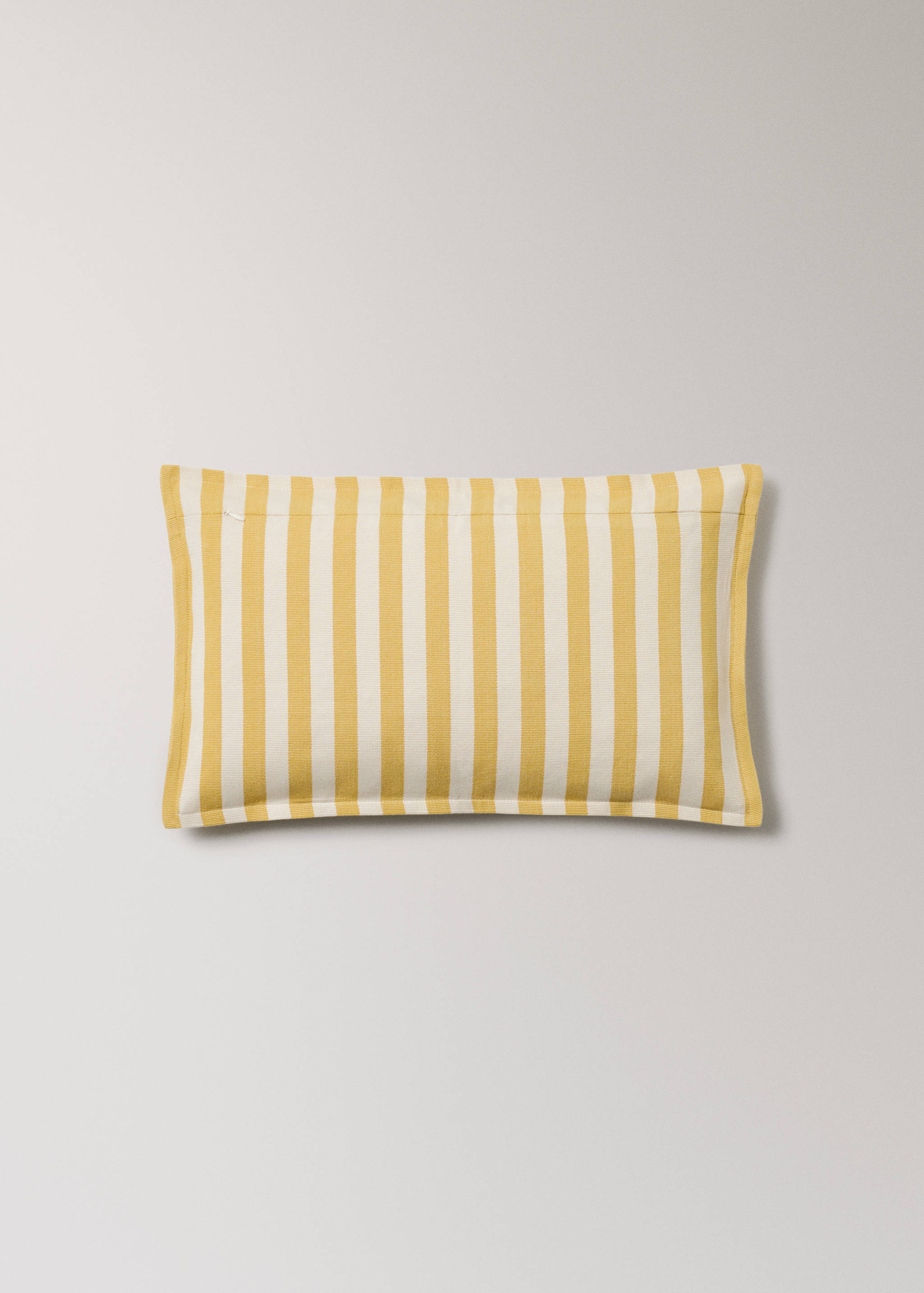 Poszewka na poduszkę z bawełny w dwukolorowe tkane paski 30x50 cm - Szczegóły artykułu 4