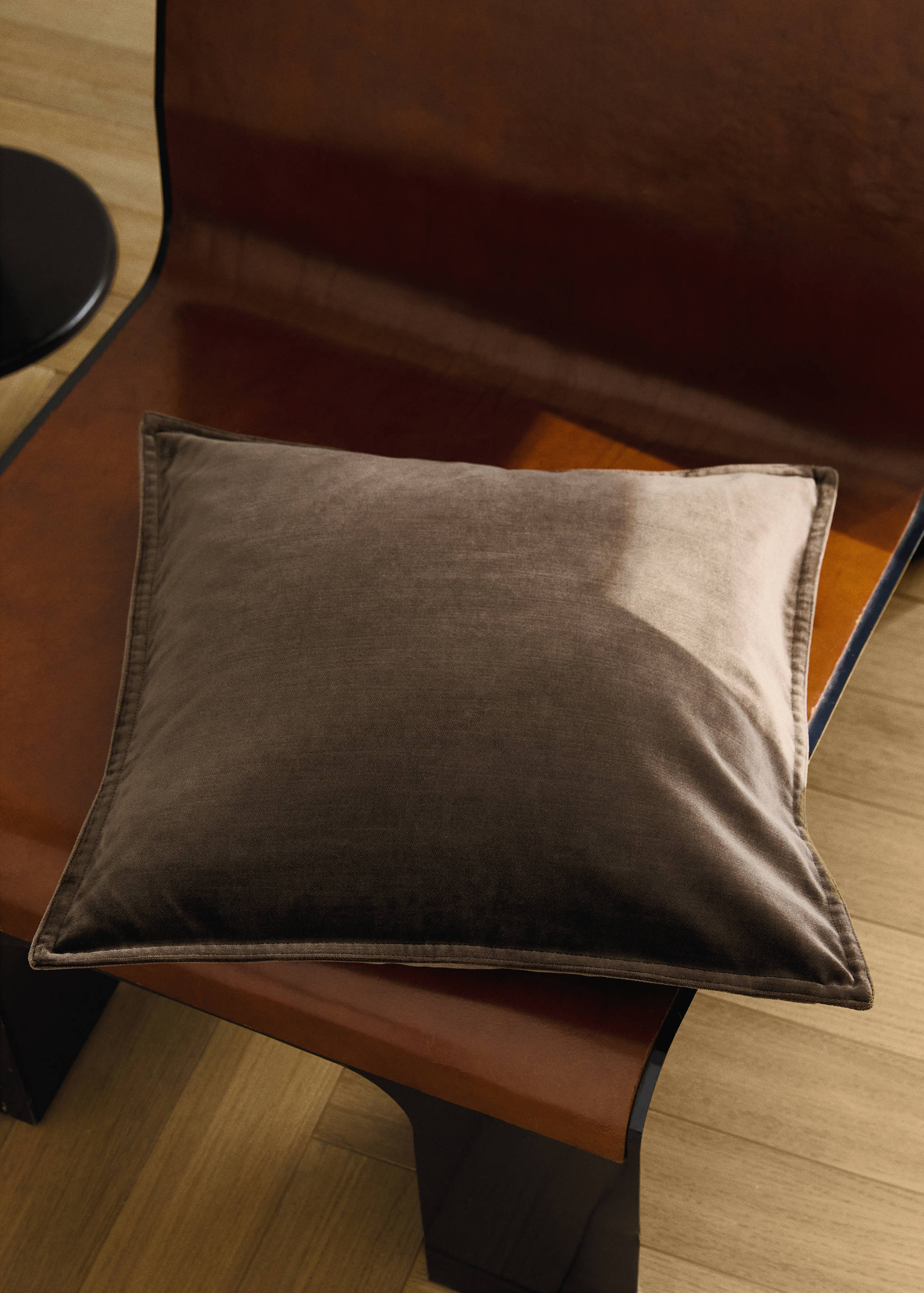 Husă de pernă din catifea, 45x45 cm - Plan general