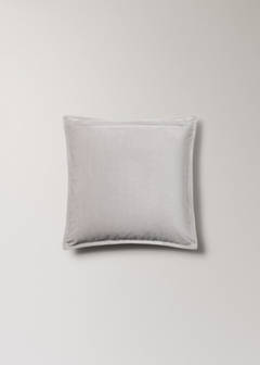 Velvet cushion cover 45x45 cm — Grey 2