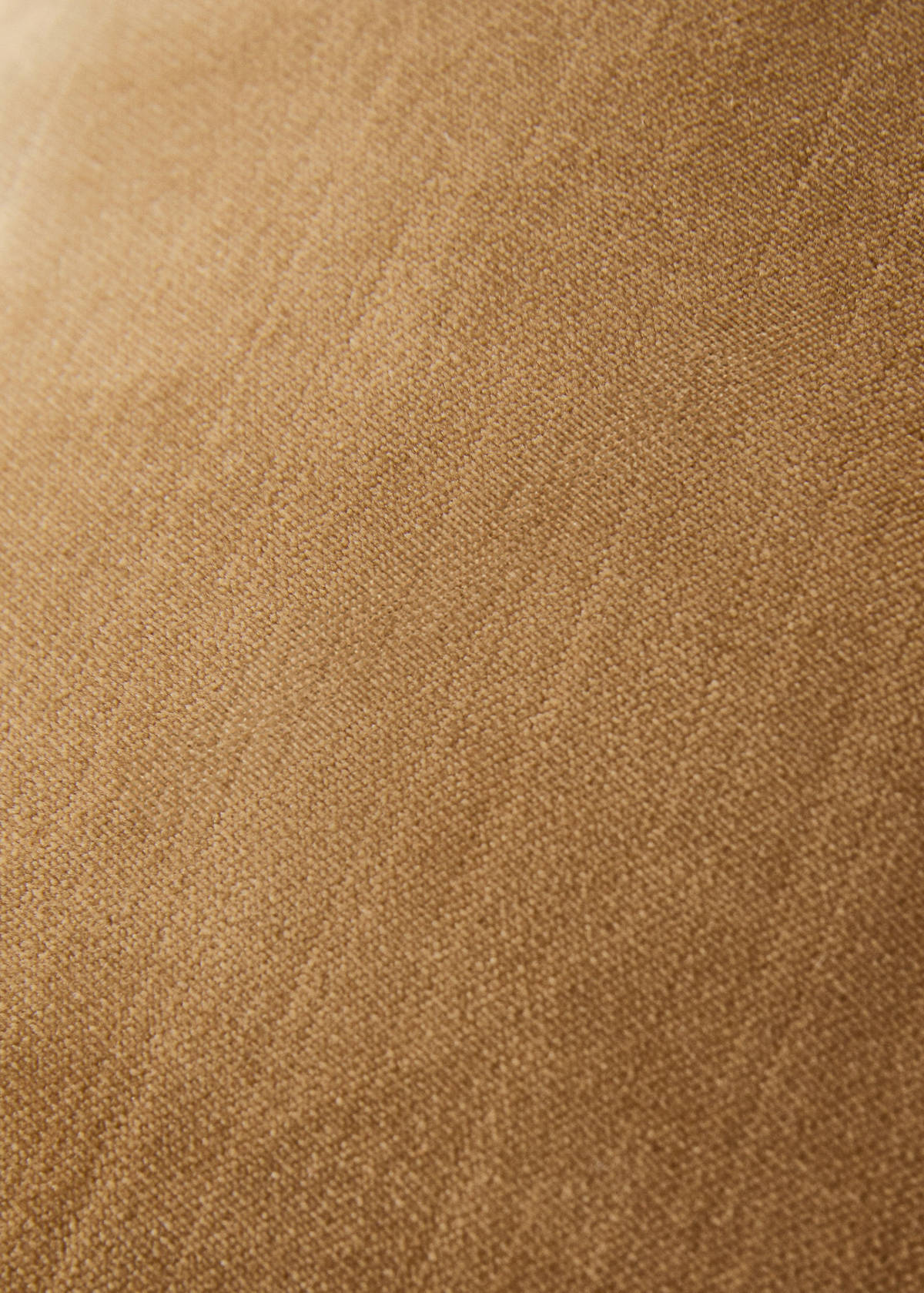 Velvet cushion cover 45x45 cm — Light/Pastel Brown