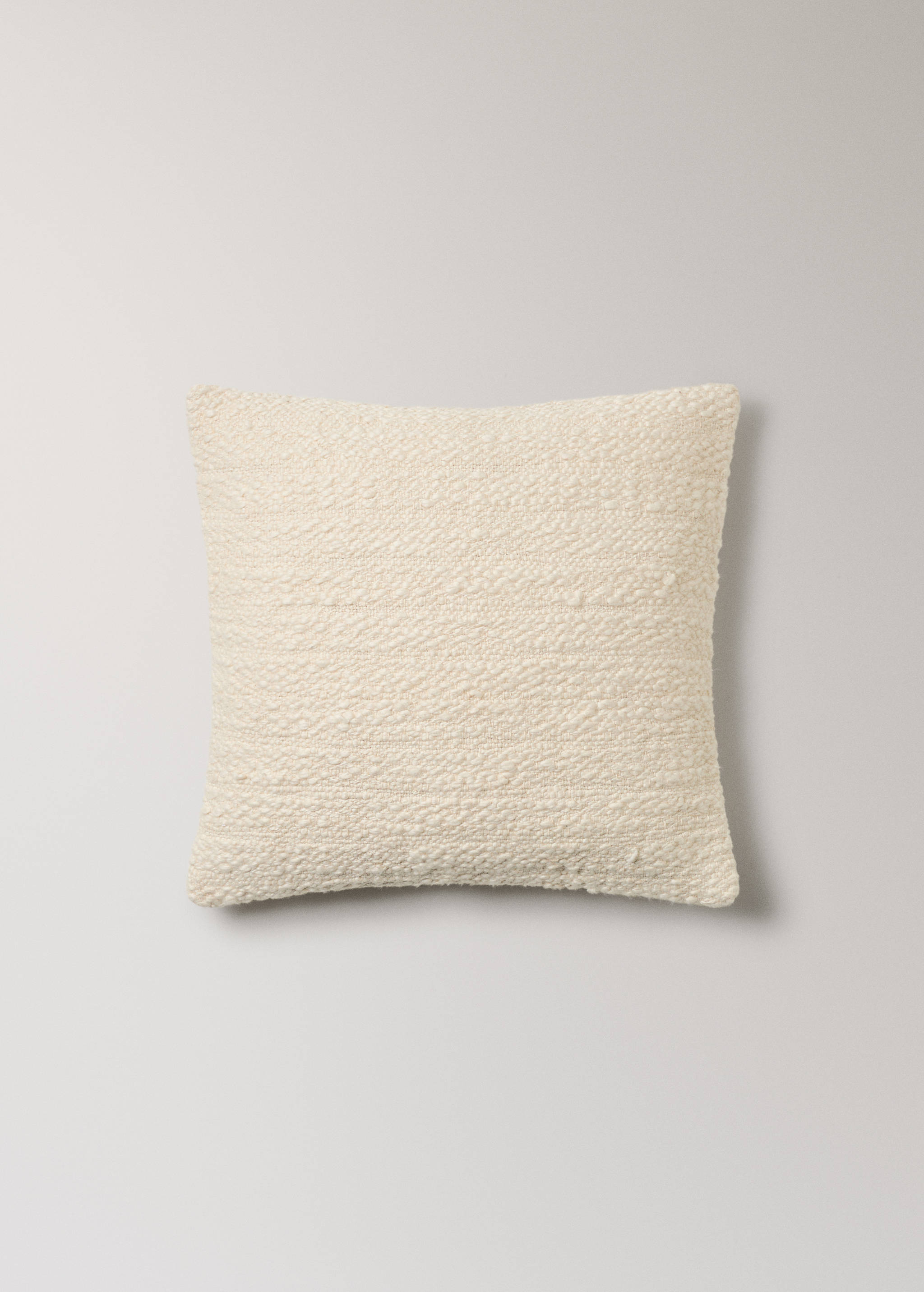 Structured cotton cushion cover 50x50 cm - Article without model