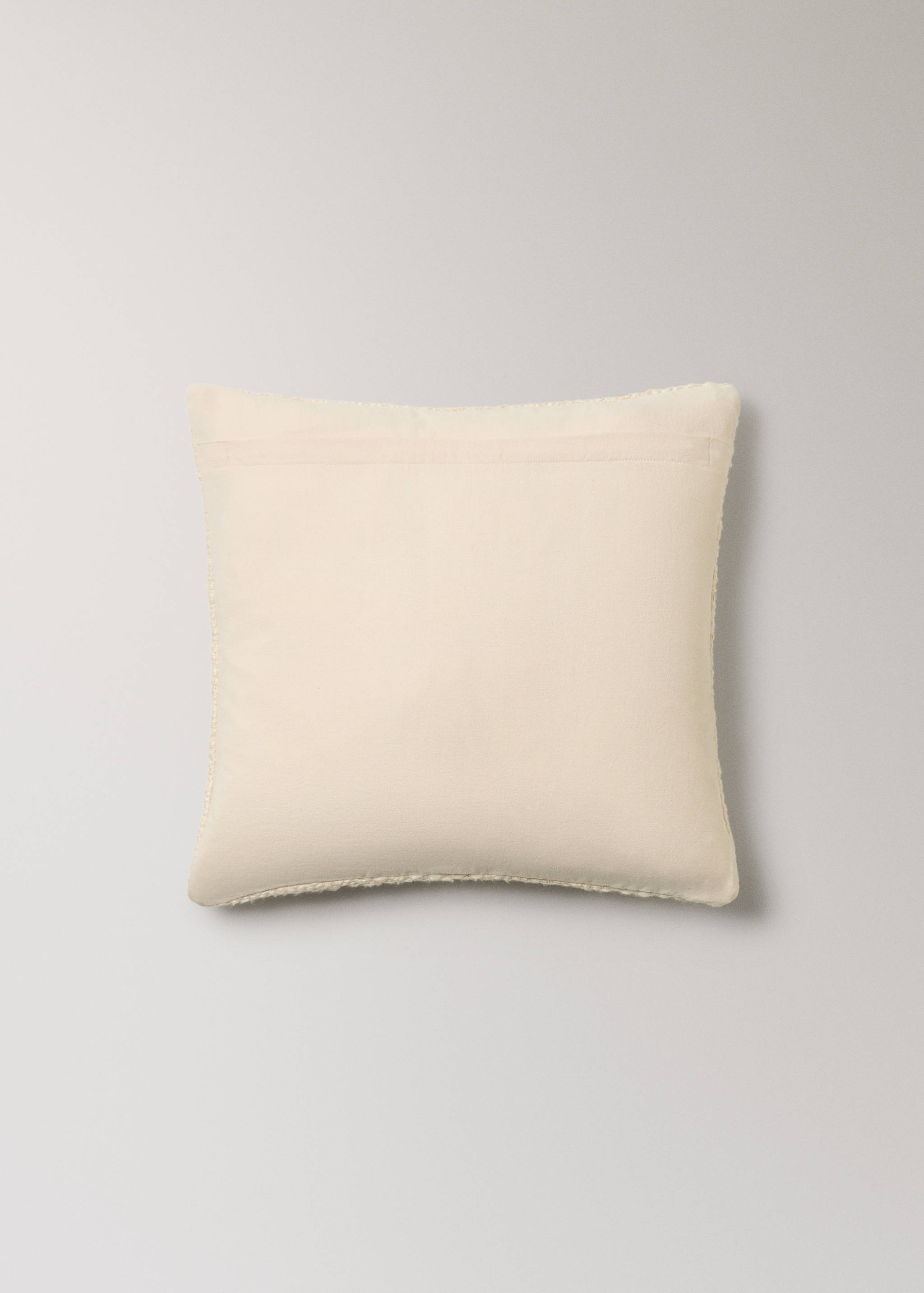Structured cotton cushion cover 50x50 cm - Details of the article 1