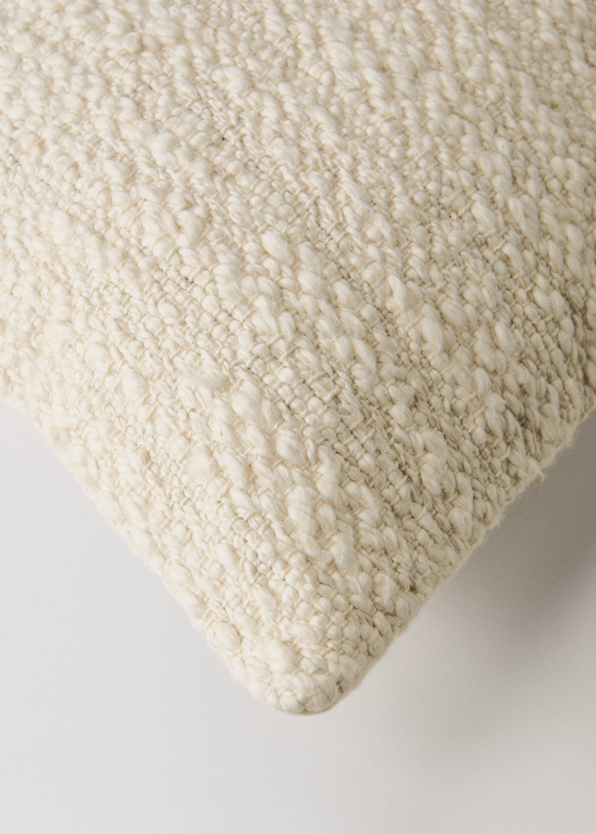 Structured cotton cushion cover 50x50 cm - Details of the article 3