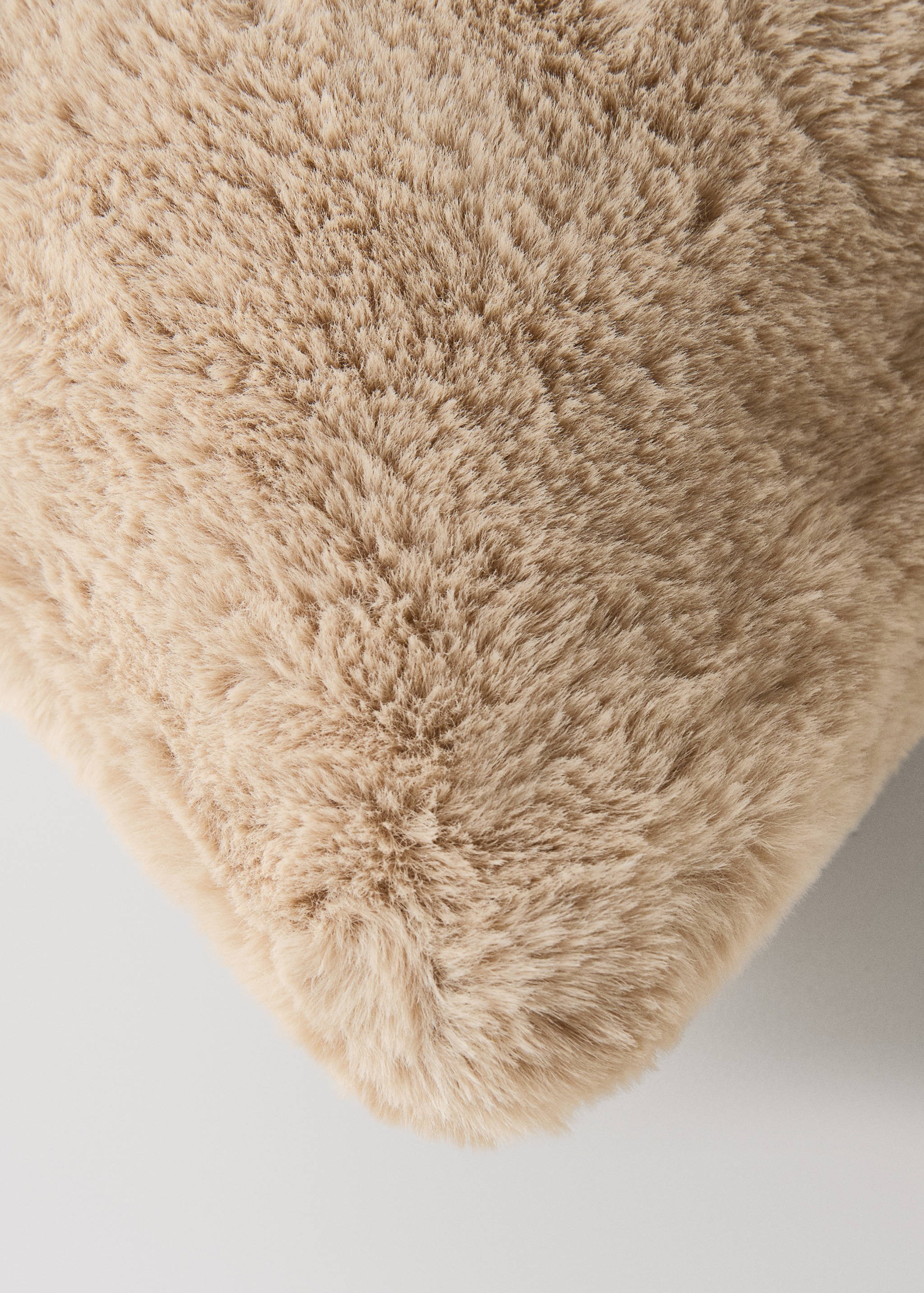 Faux-fur textured cushion cover 30x50 cm - Details of the article 3
