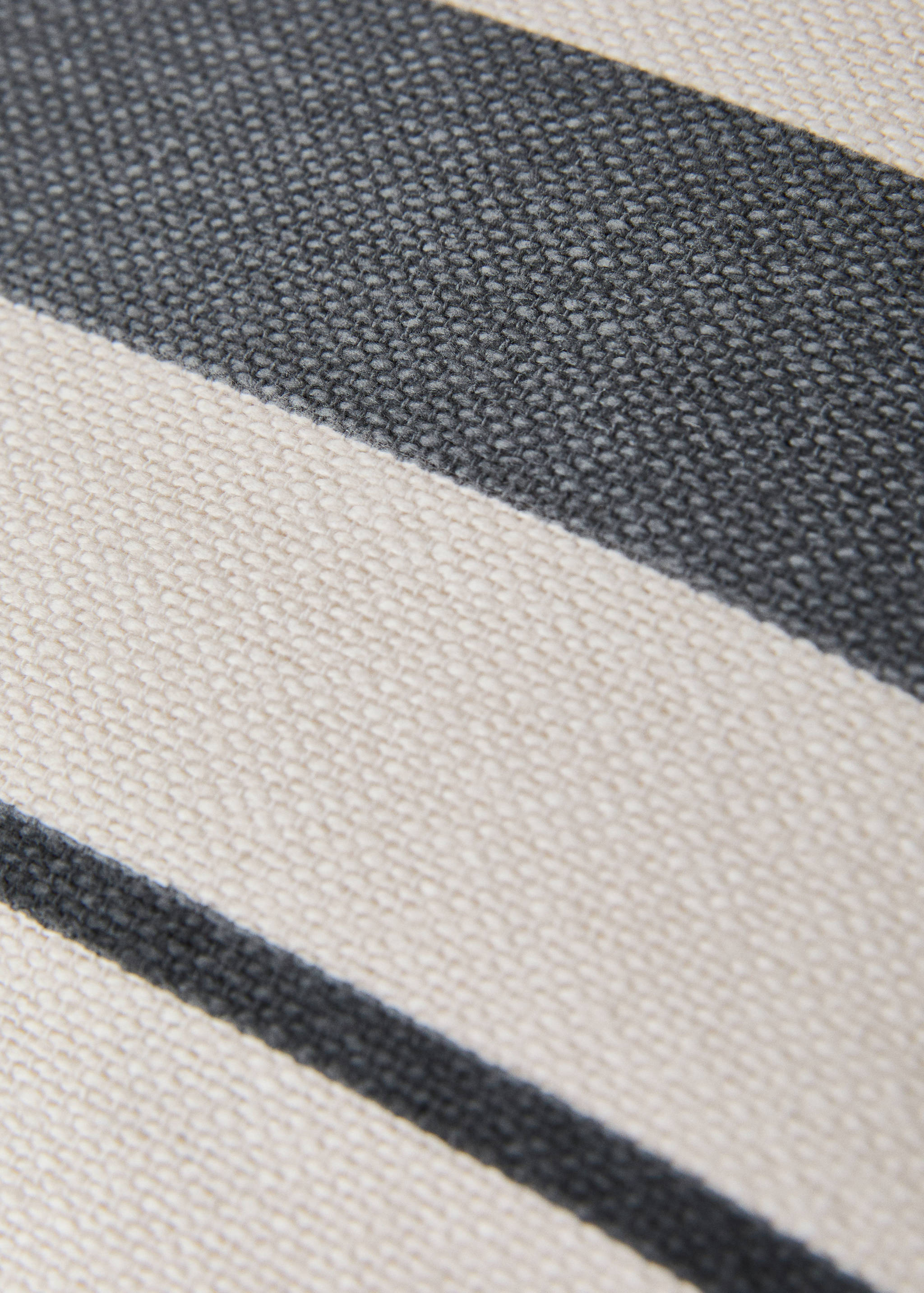 Калъфка за възглавница от памук с принт на райе 45 x 45 см - Данни за артикула 4