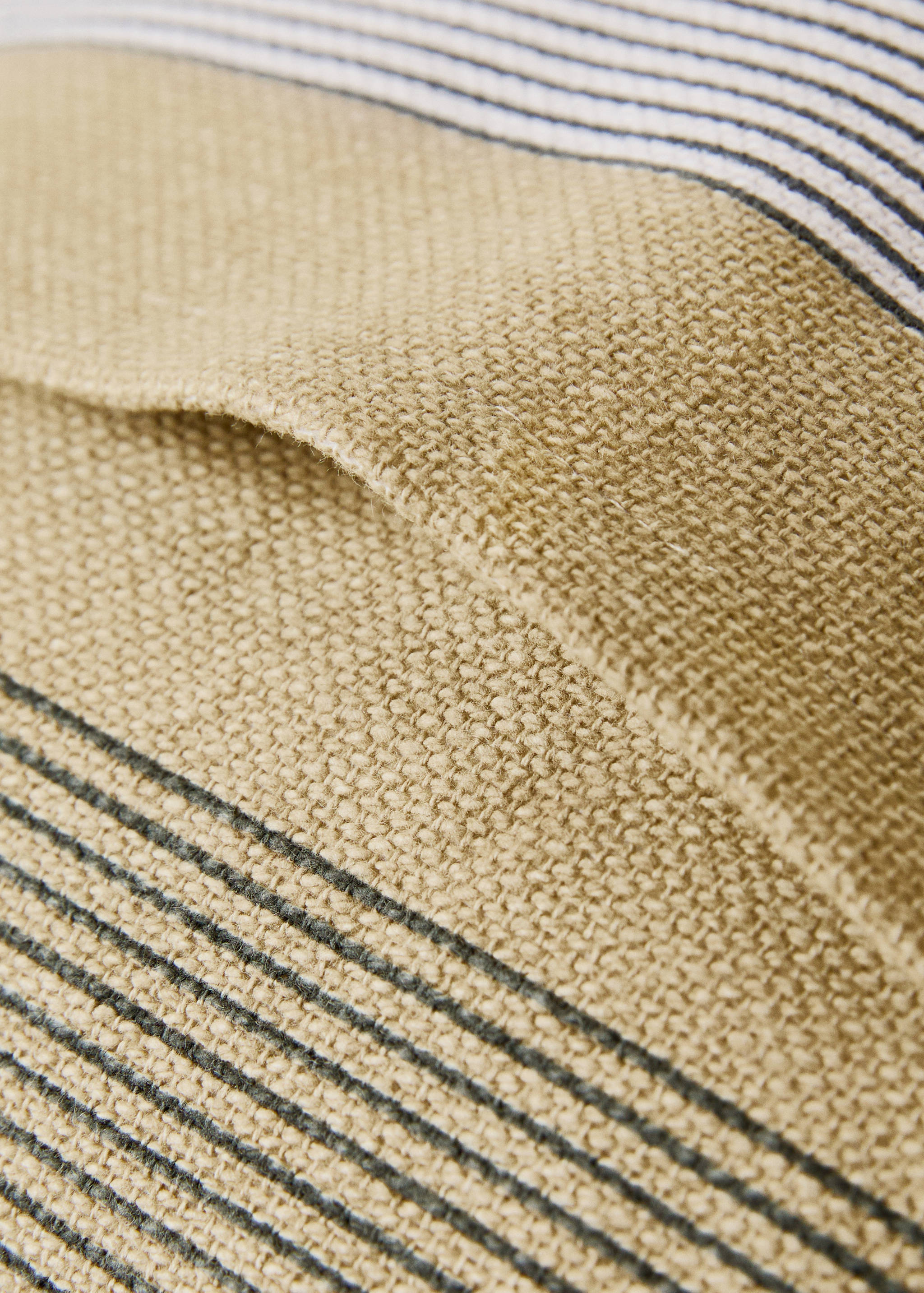 Kuddfodral i bomull med ränder 30x50 cm - Detaljer om artikeln 3