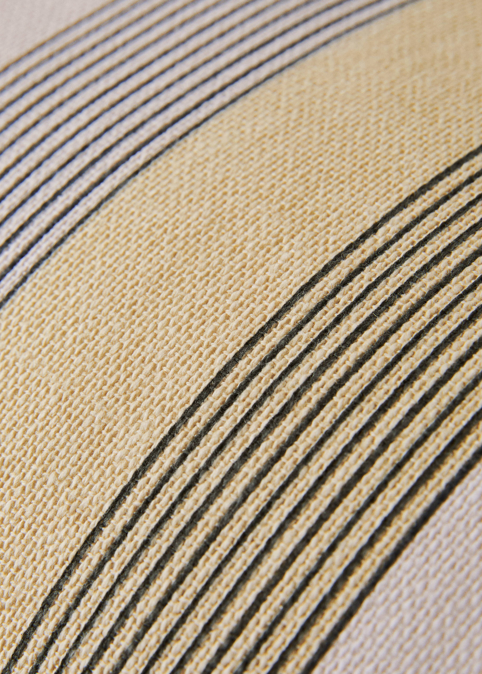 Kuddfodral i bomull med ränder 30x50 cm - Detaljer om artikeln 4