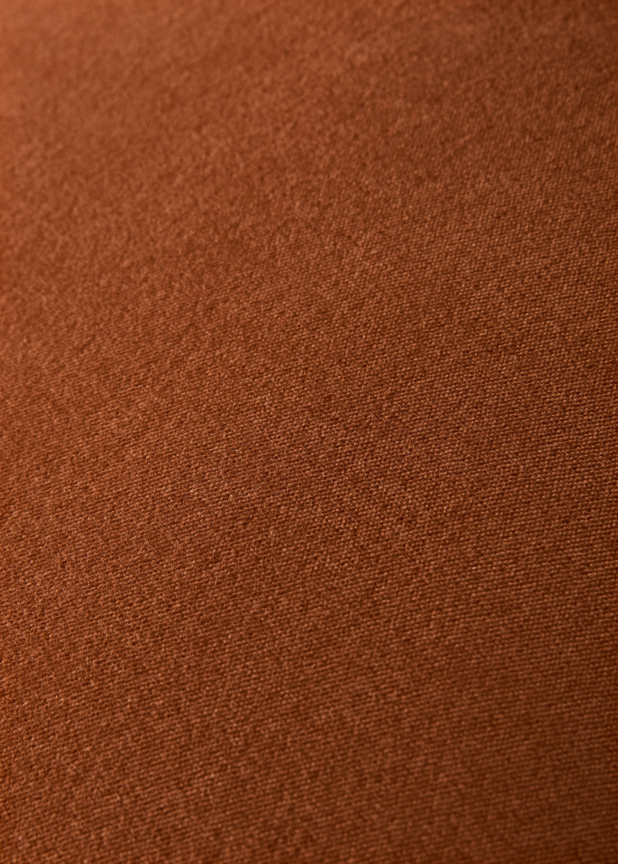 Velvet cushion cover with contrasting piping 50x50 cm - Details of the article 3