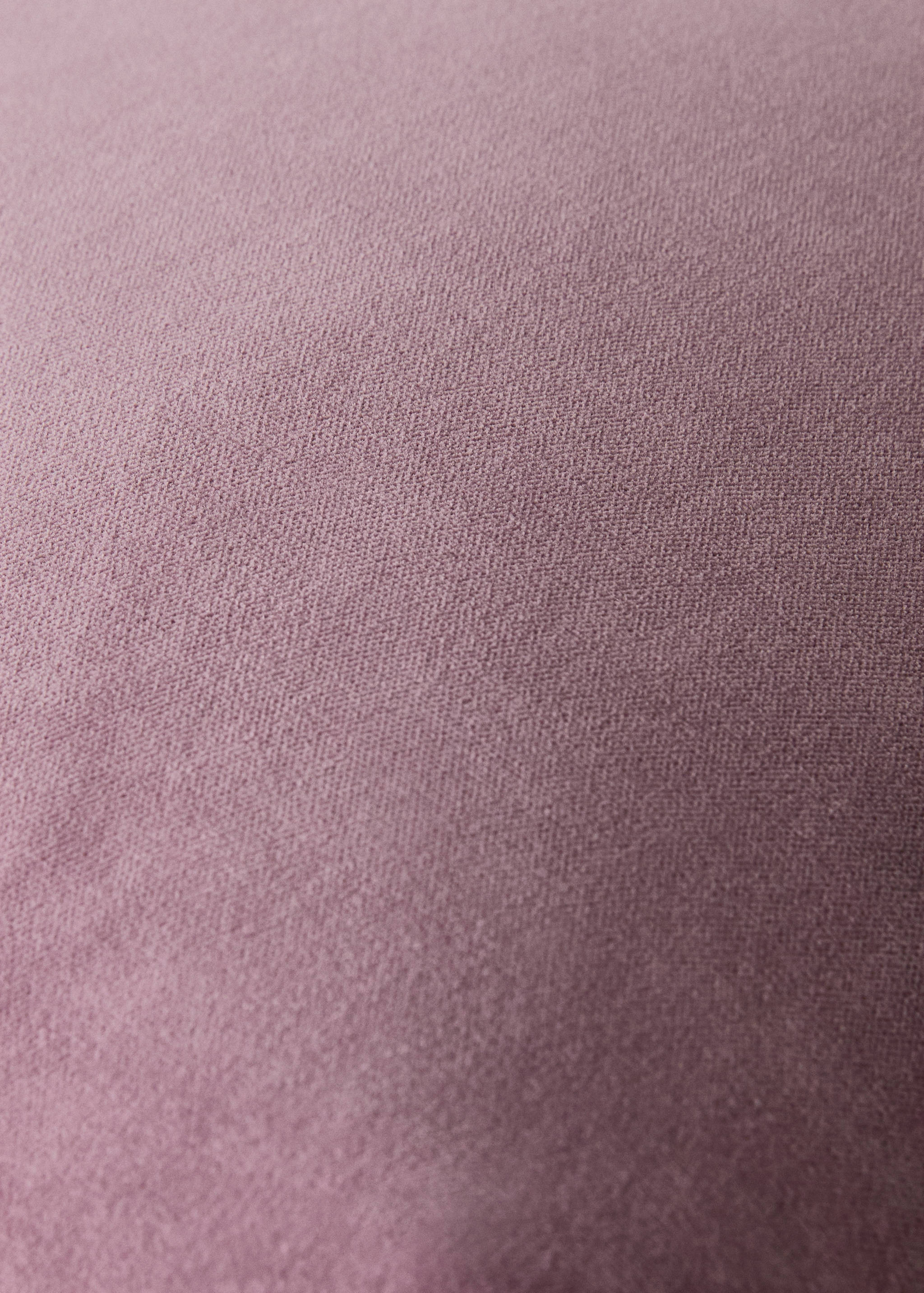 Kuddfodral i sammet med kontrastbård 60x60 cm - Detaljer om artikeln 3