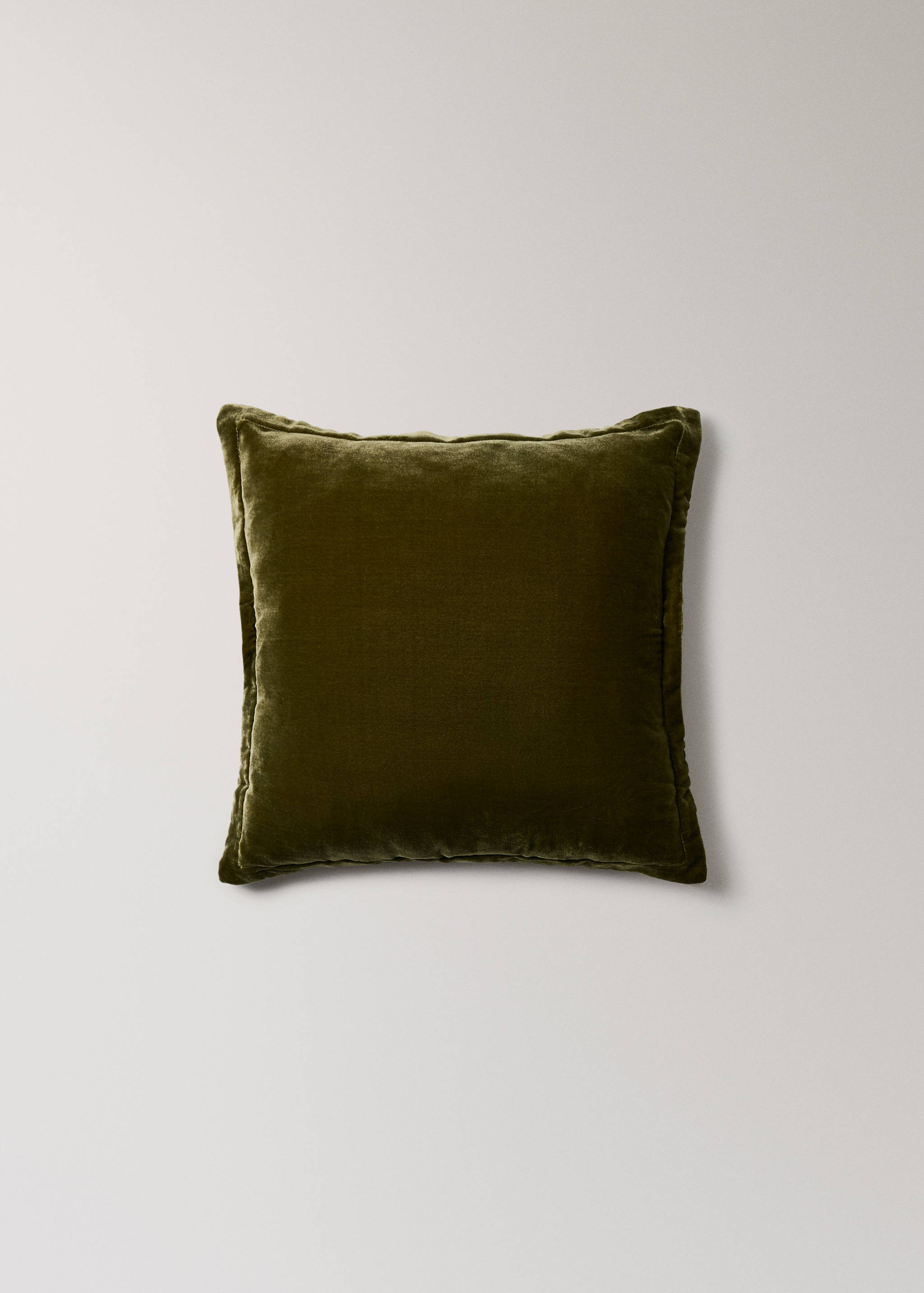 Housse de coussin en velours et soie 45x45 cm - Article sans modèle