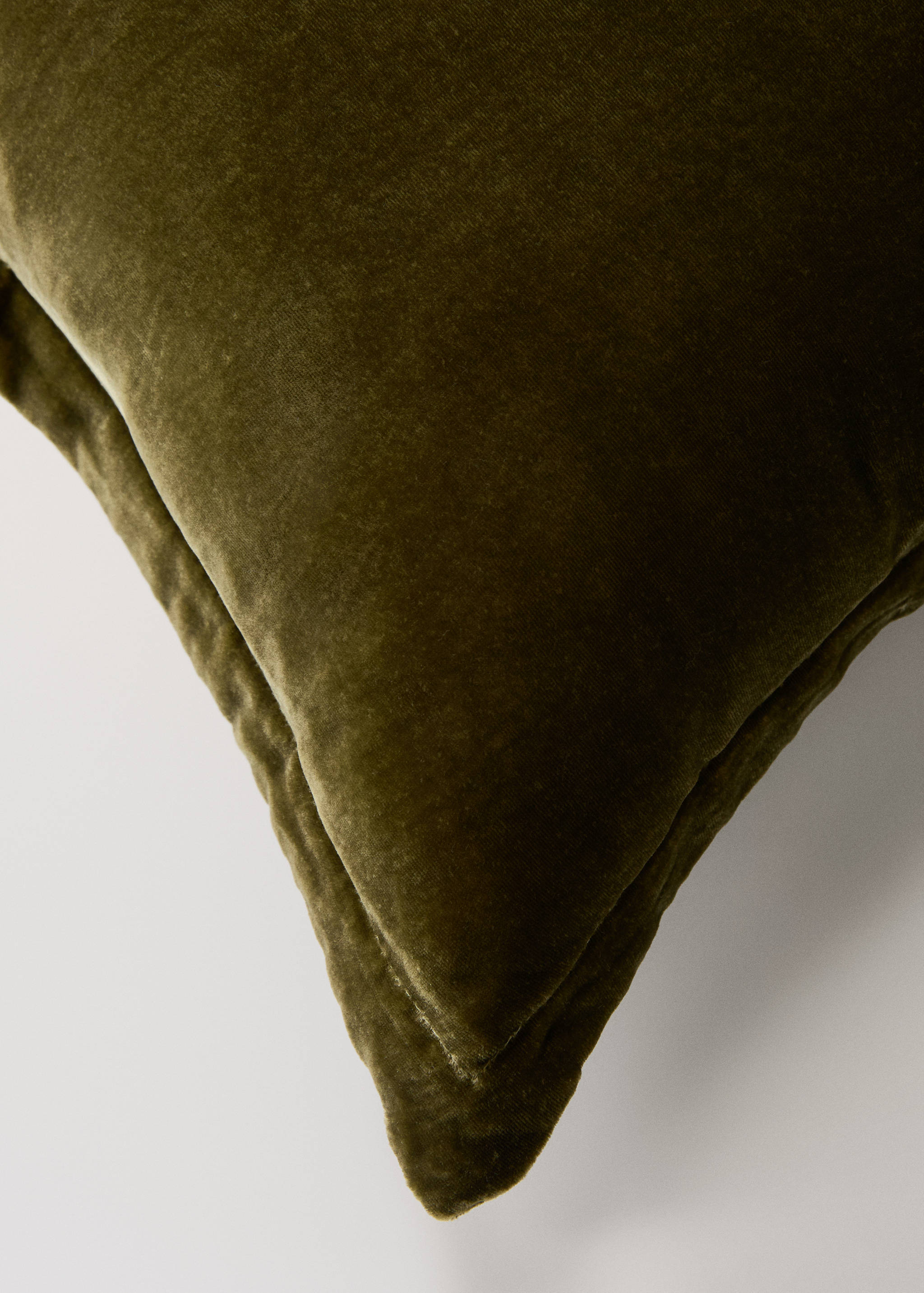 Housse de coussin en velours et soie 45x45 cm - Détail de l'article 2