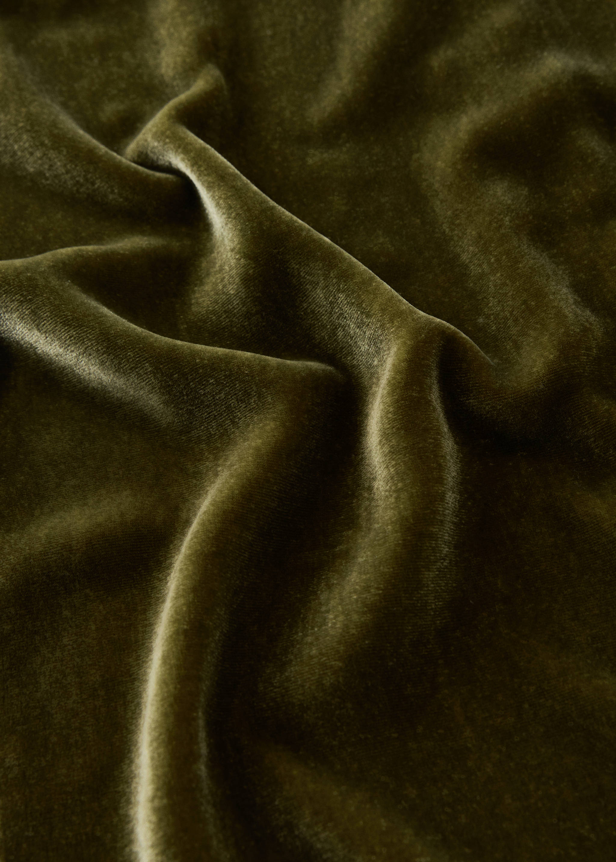 Housse de coussin en velours et soie 45x45 cm - Détail de l'article 4