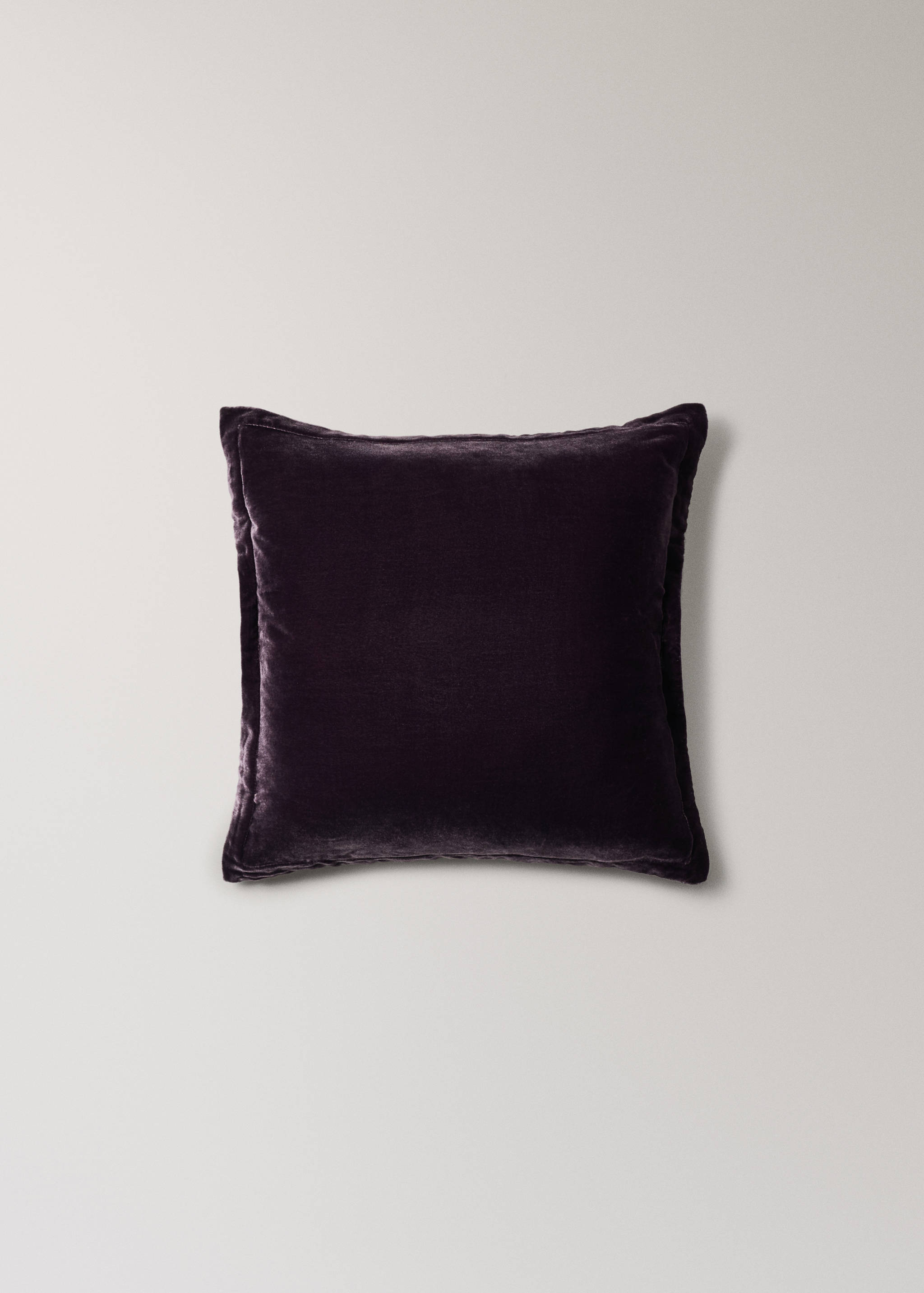 Housse de coussin en velours et soie 45x45 cm - Article sans modèle