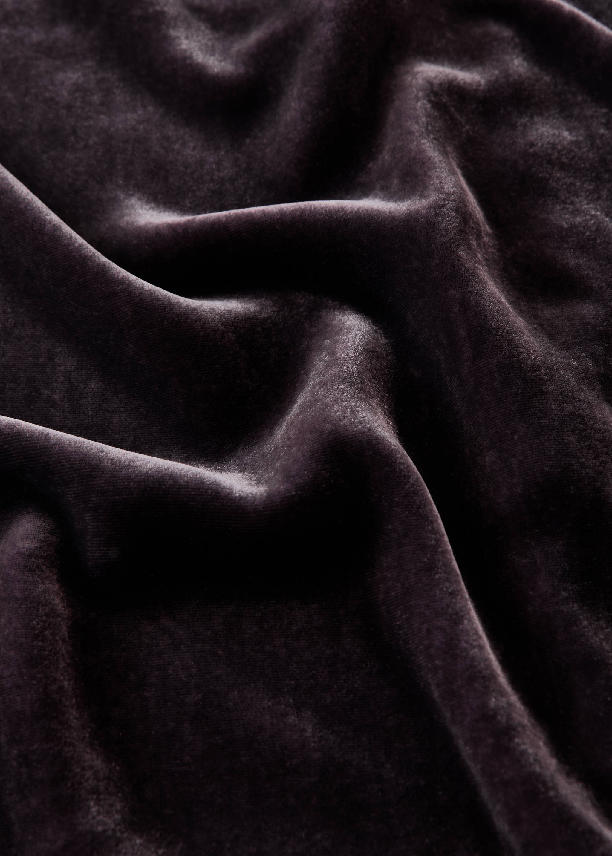 Housse de coussin en velours et soie 45x45 cm - Détail de l'article 4