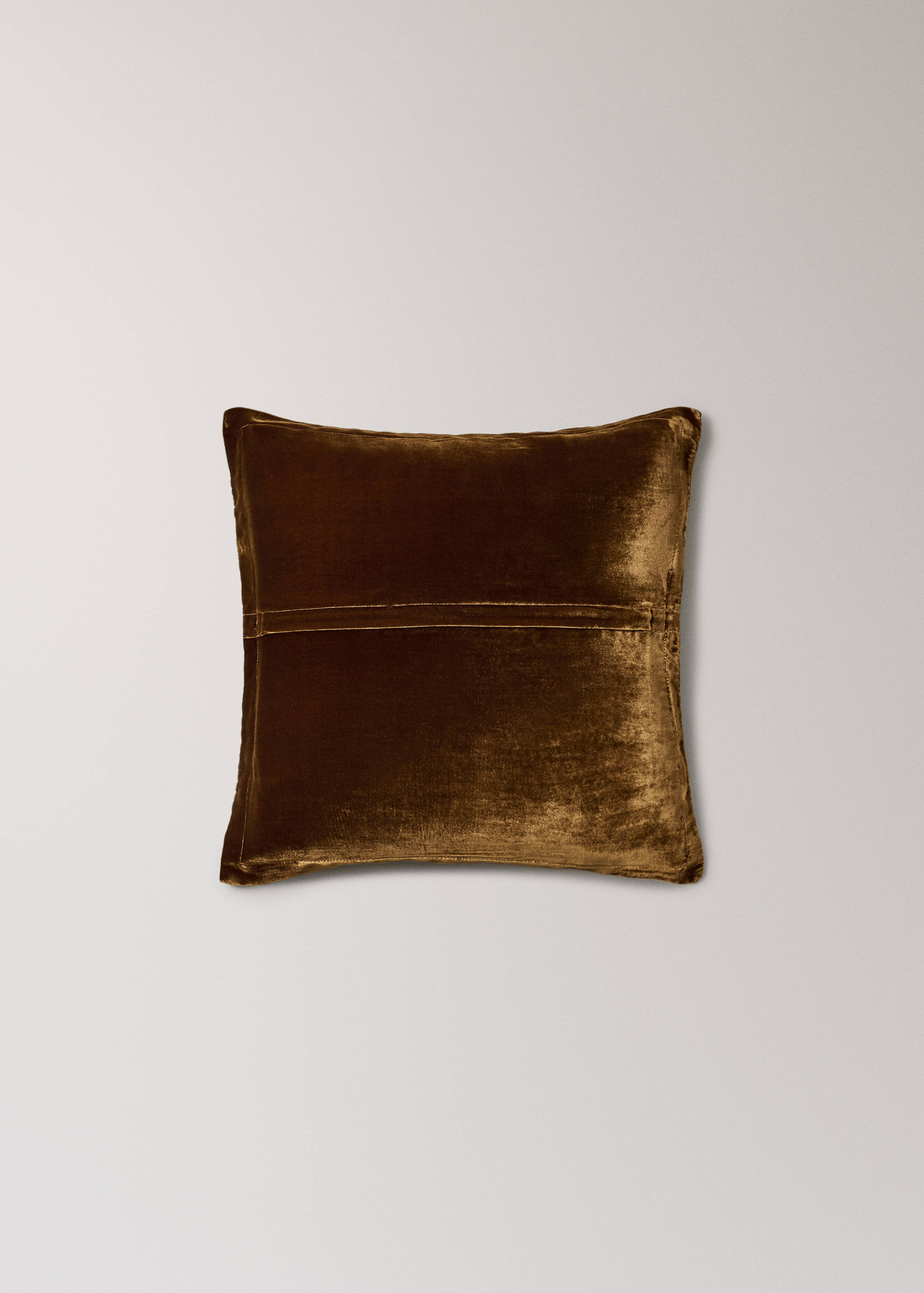 Housse de coussin en velours et soie 45x45 cm - Détail de l'article 1