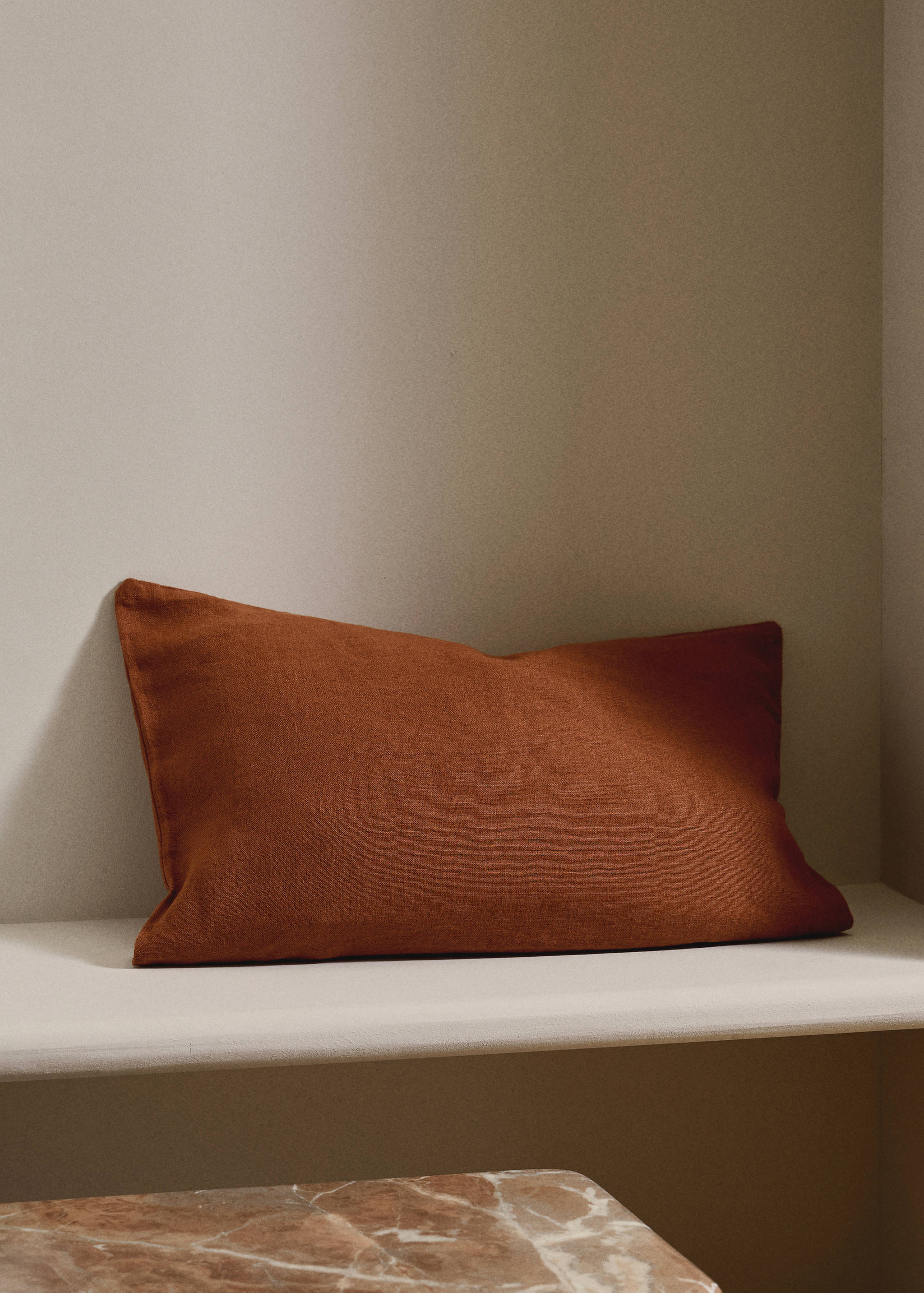 Linen cushion cover with zip 40x60 cm - General plane