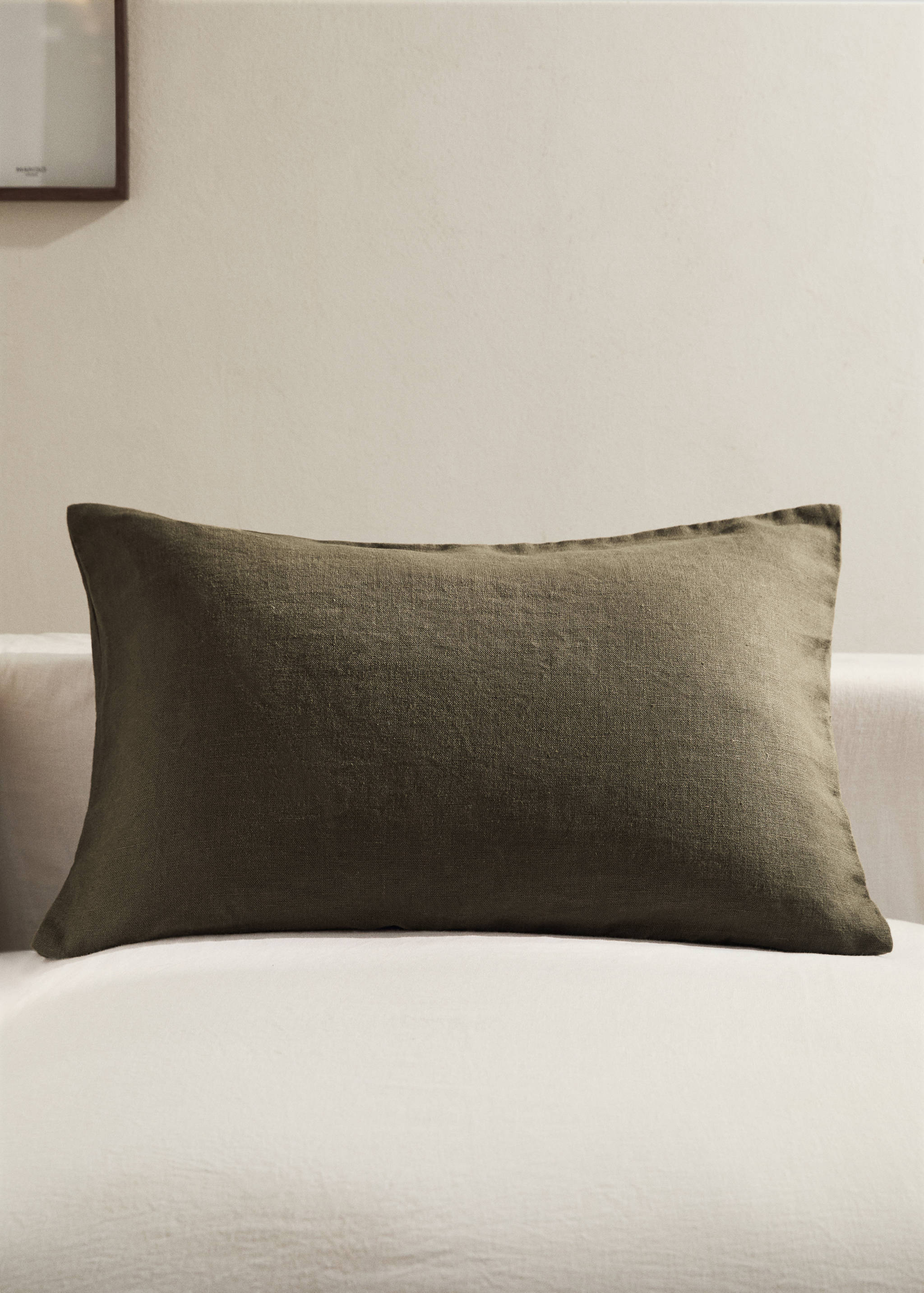 Linen cushion cover with zip 40x60 cm - General plane