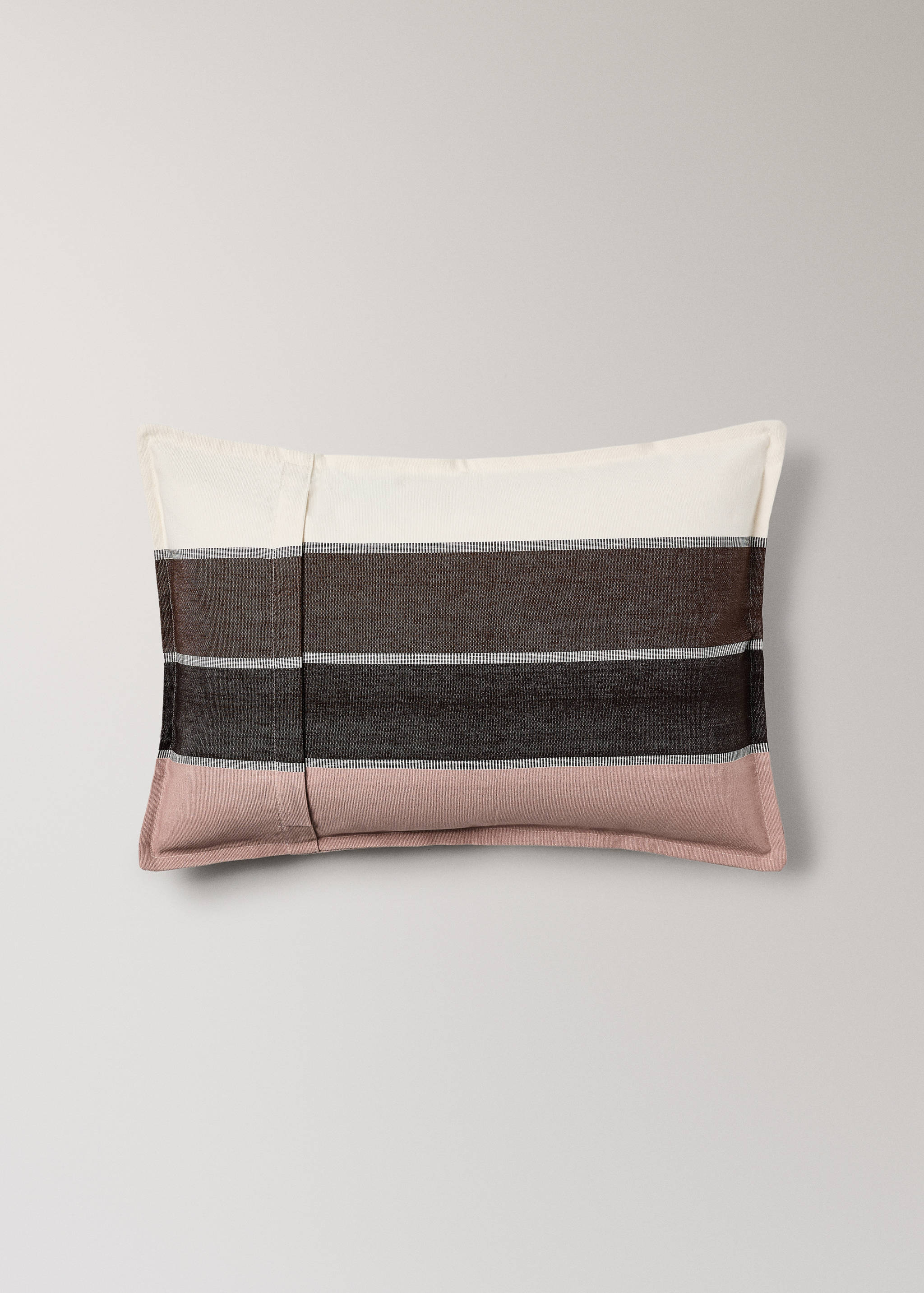 Kissenbezug aus Baumwolle mit Streifen, Größe 40x60 cm - Detail des Artikels 1