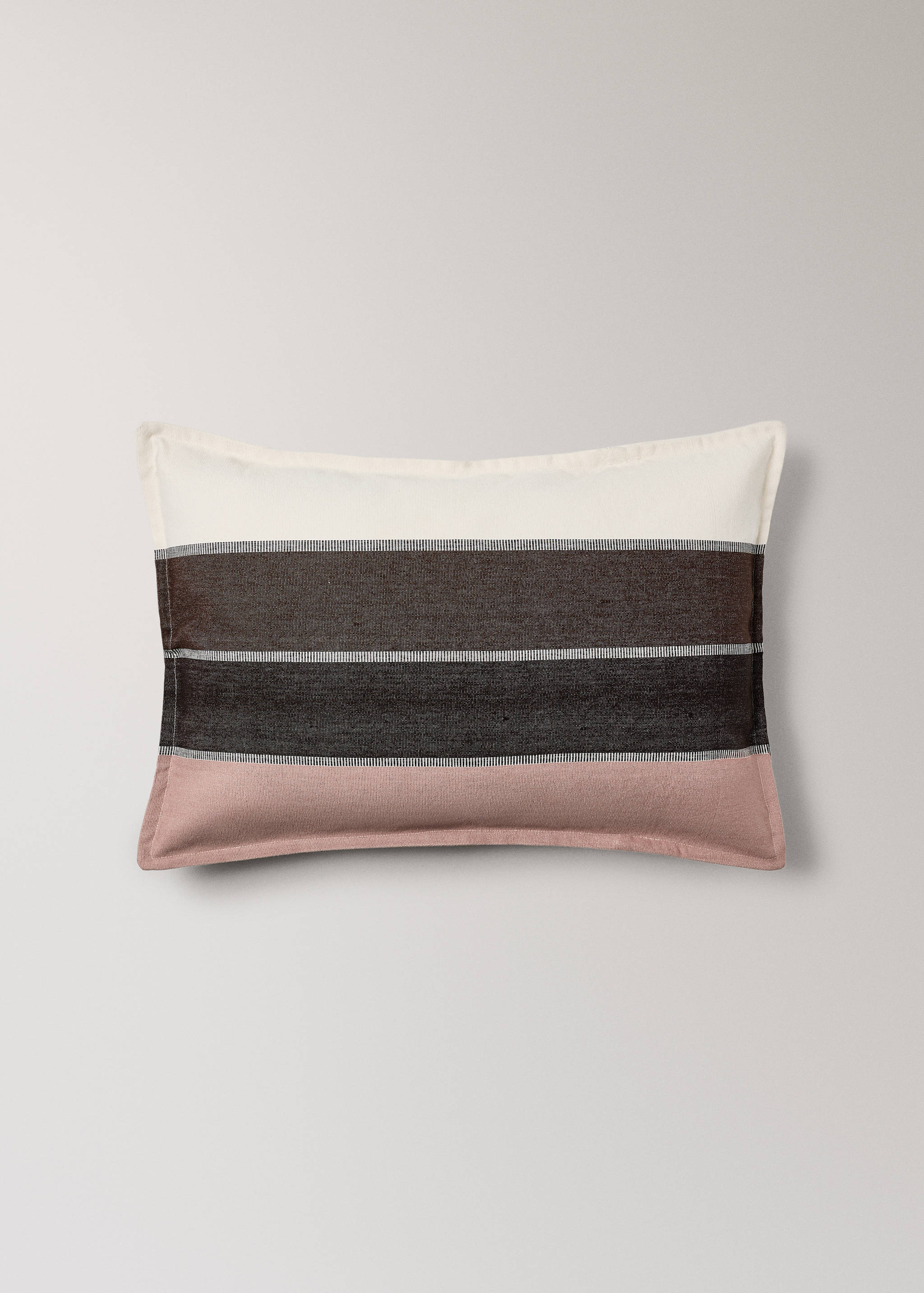 Cotton striped cushion cover 40x60 cm - Article without model