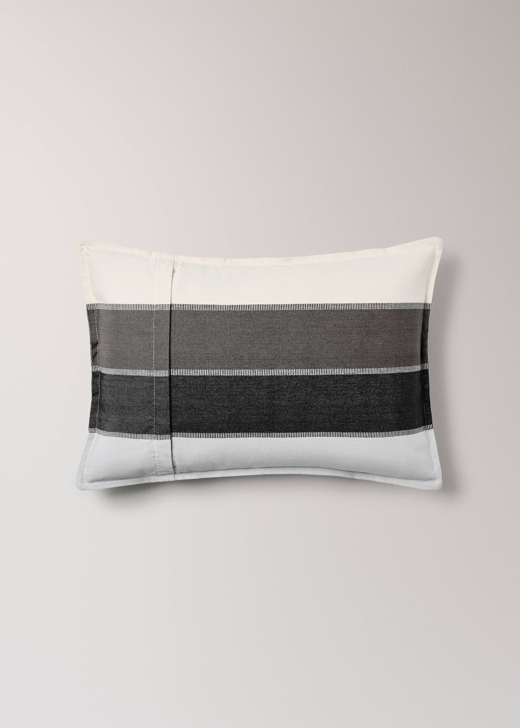 Kissenbezug aus Baumwolle mit Streifen, Größe 40x60 cm - Detail des Artikels 1