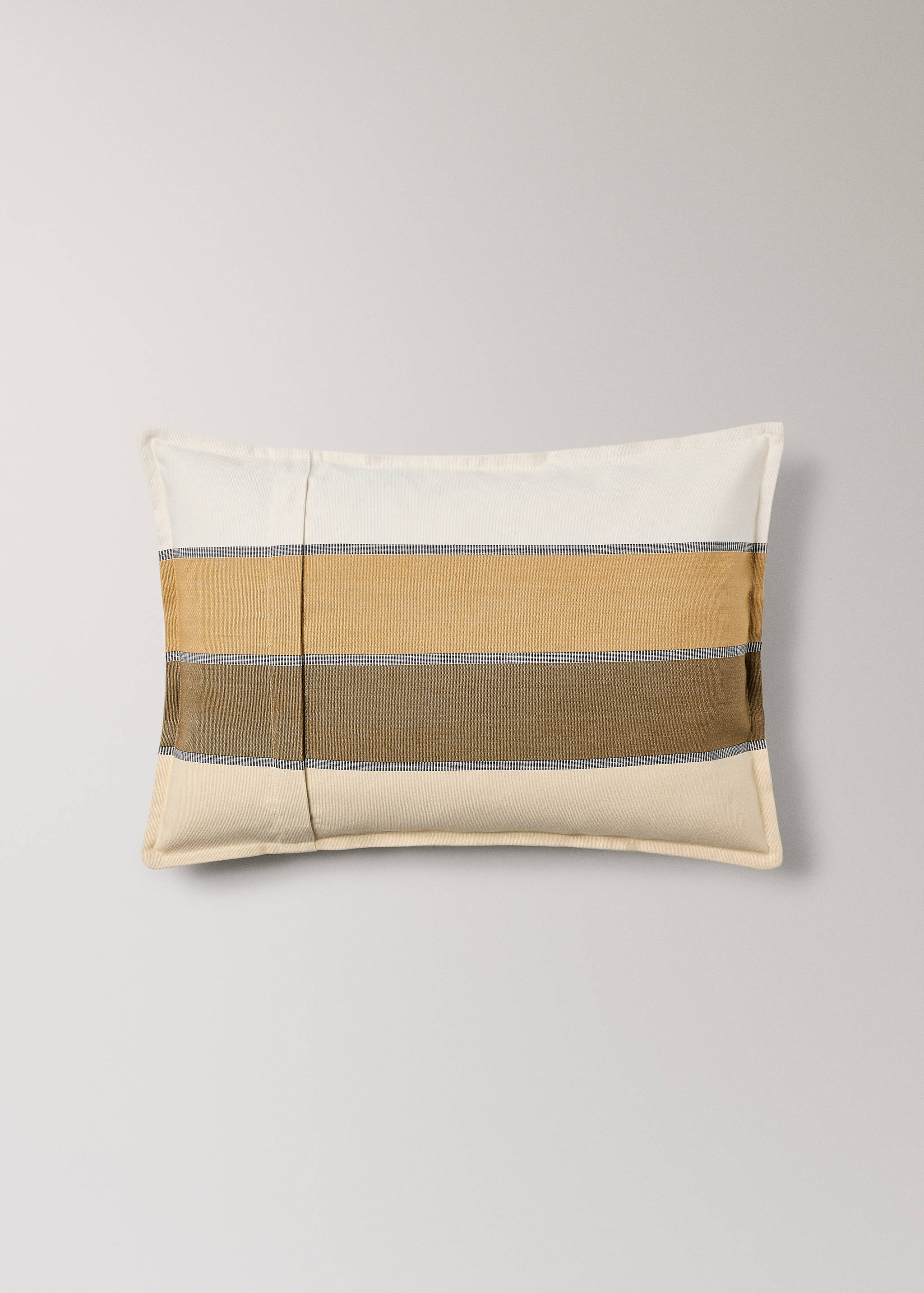 Kissenbezug aus Baumwolle mit Streifen, Größe 40x60 cm - Detail des Artikels 1
