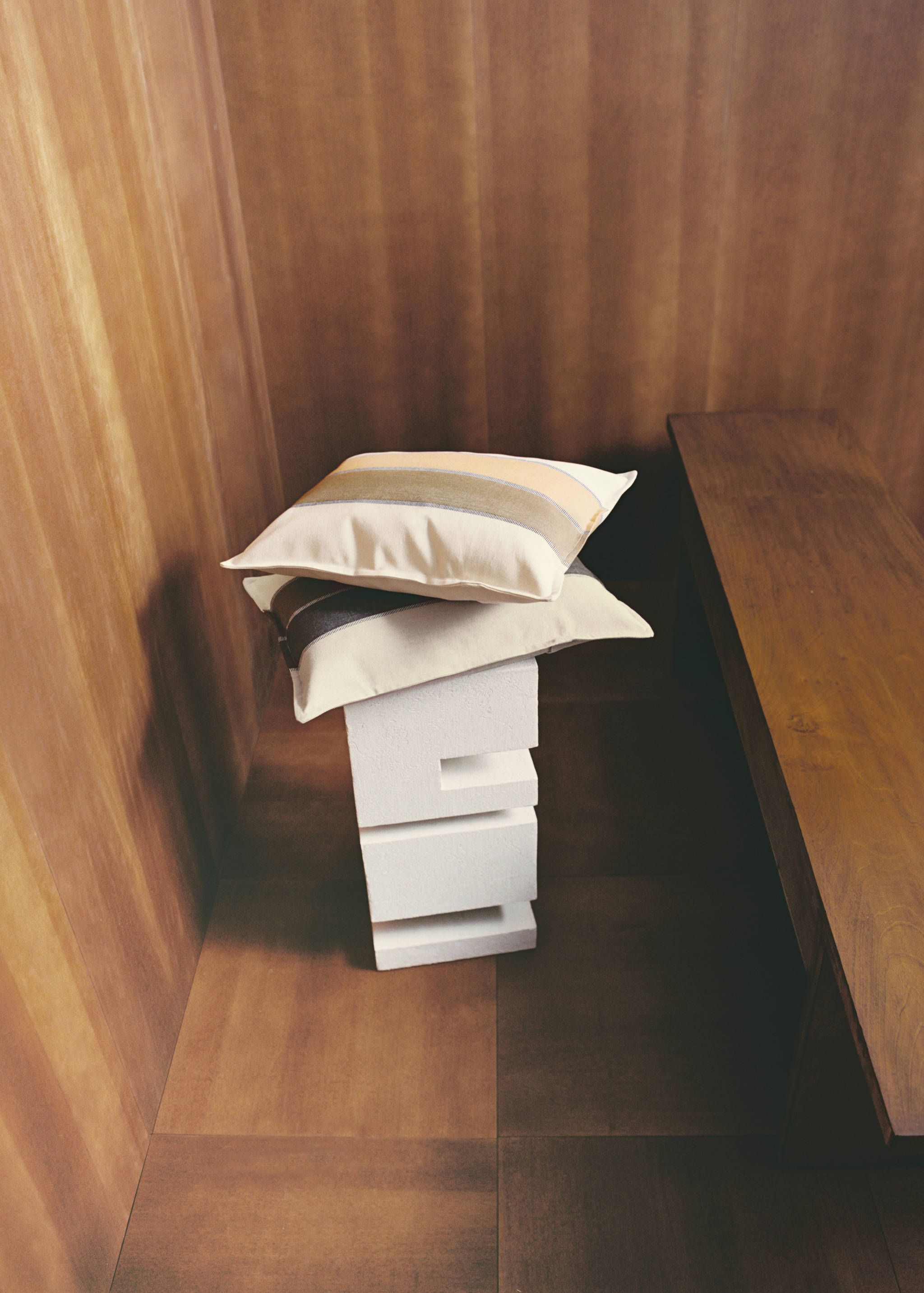 Kissenbezug aus Baumwolle mit Streifen, Größe 40x60 cm - Detail des Artikels 5