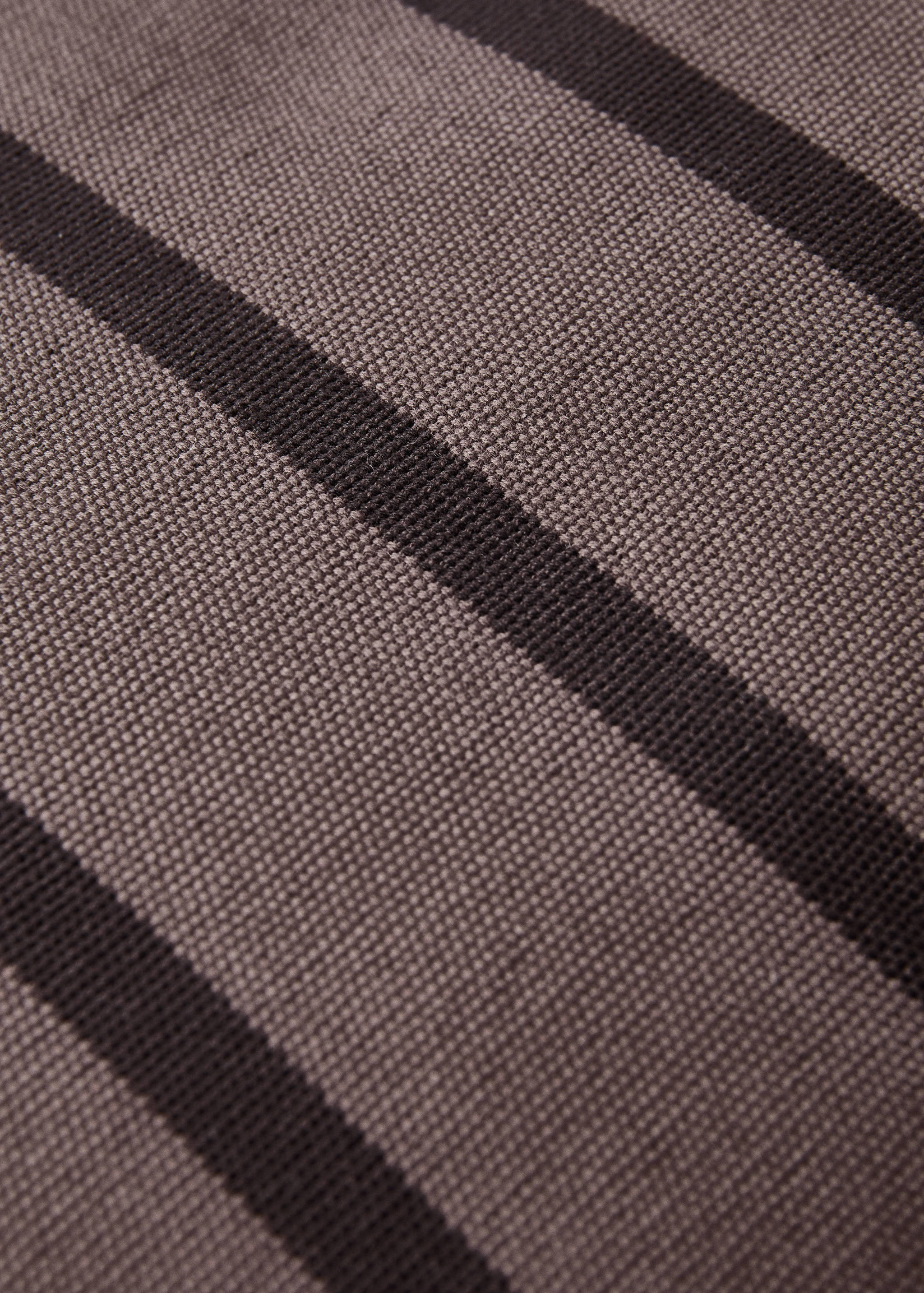 Kuddfodral i bomull med tvåfärgade ränder 40x60 cm - Detaljer om artikeln 4