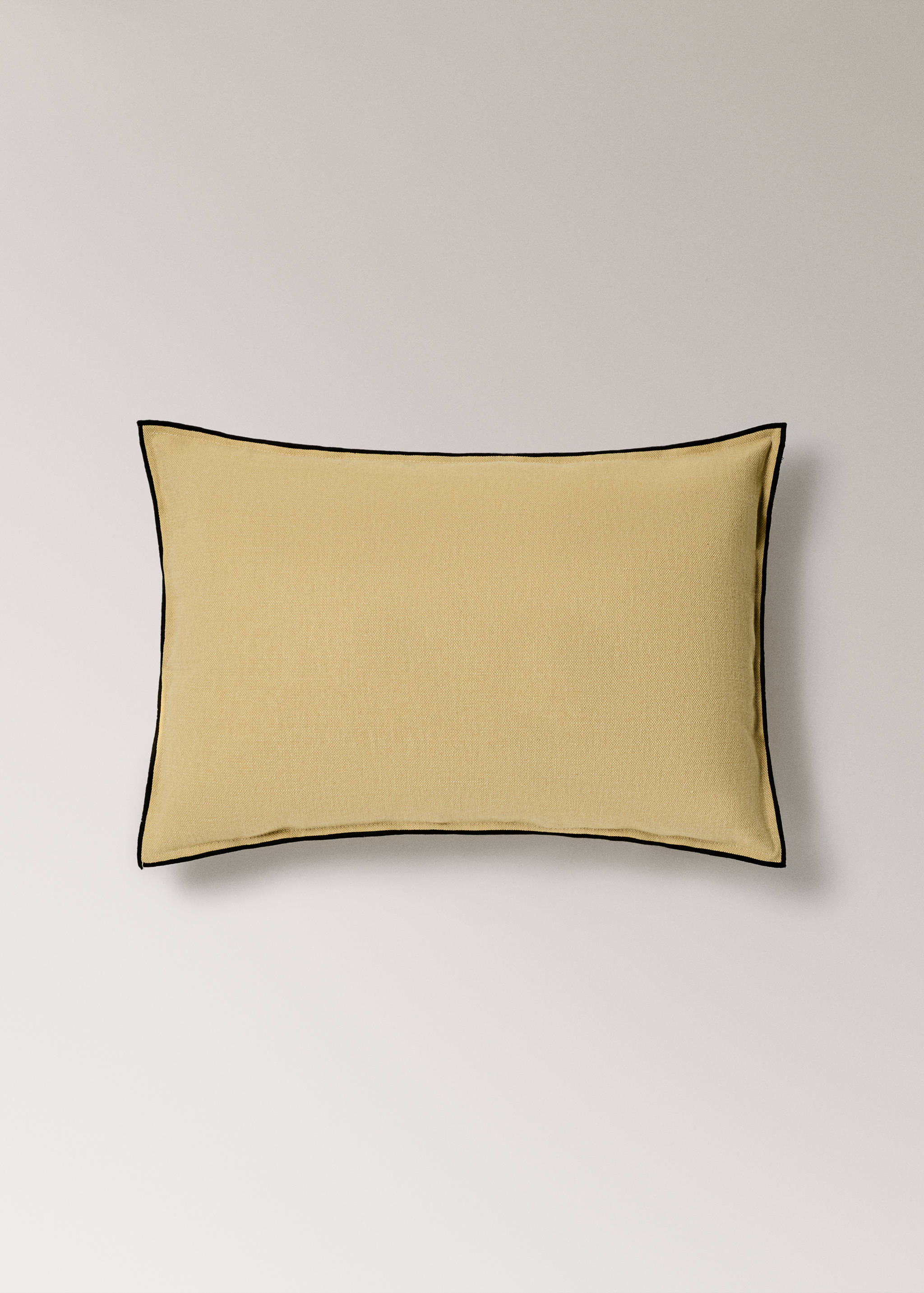 Linen cotton cushion cover with overlock tab 40x60 cm - Article without model
