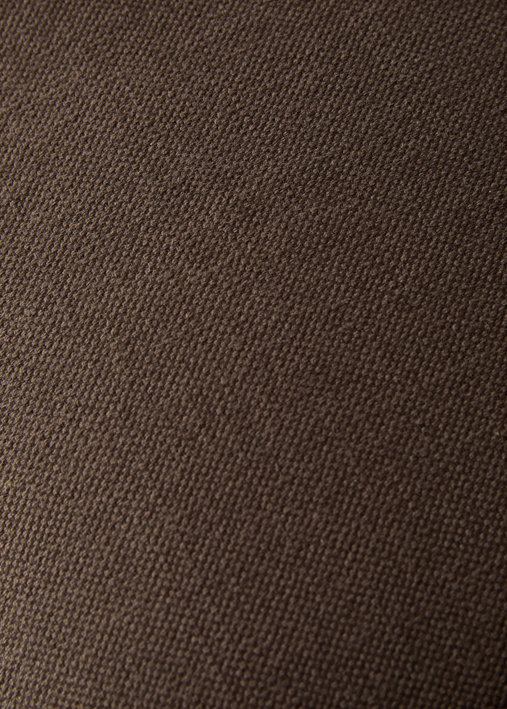 Linen cotton cushion cover with overlock tab 40x60 cm - Details of the article 3