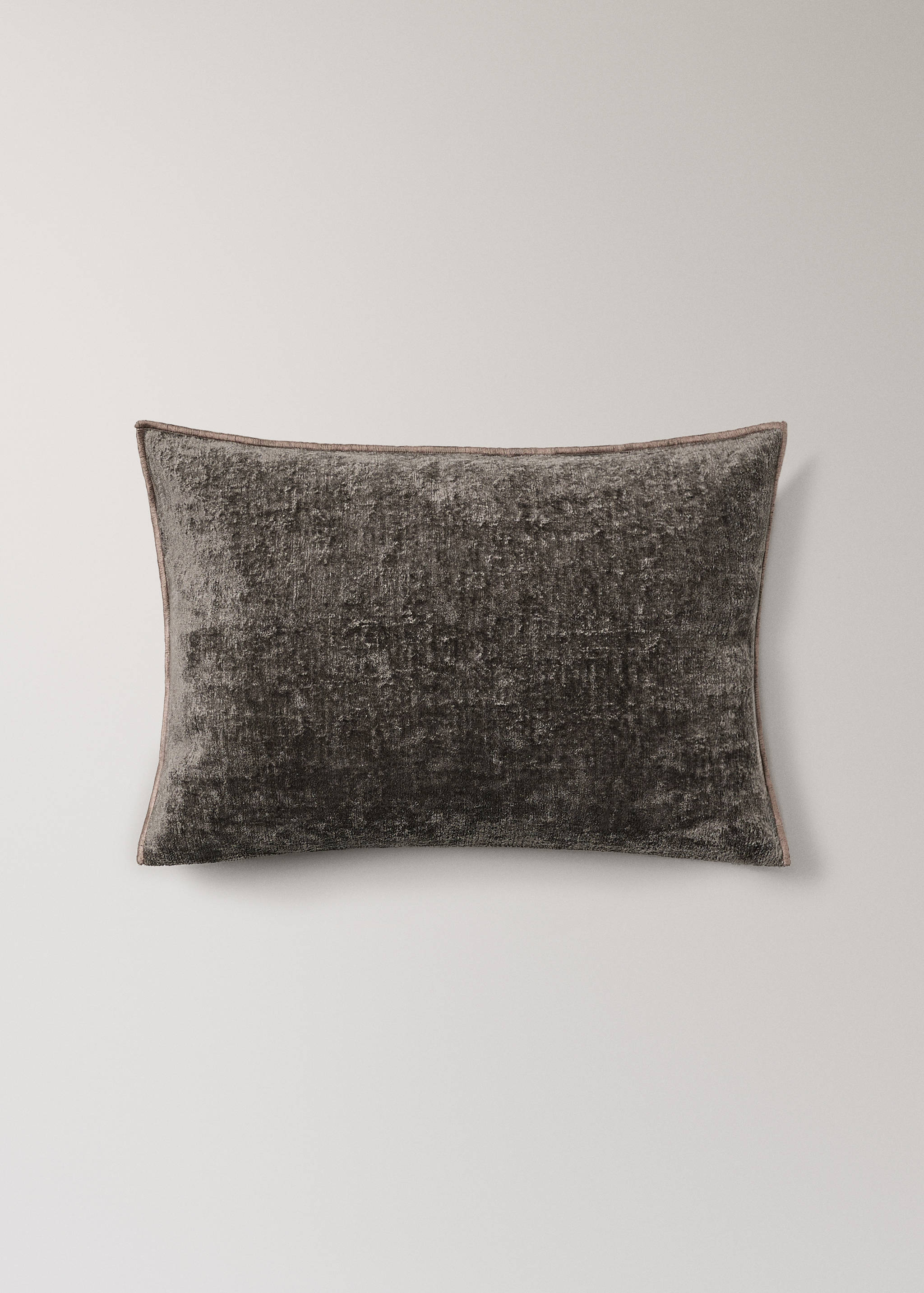 Velvet linen cushion cover 40x60 cm - Article without model