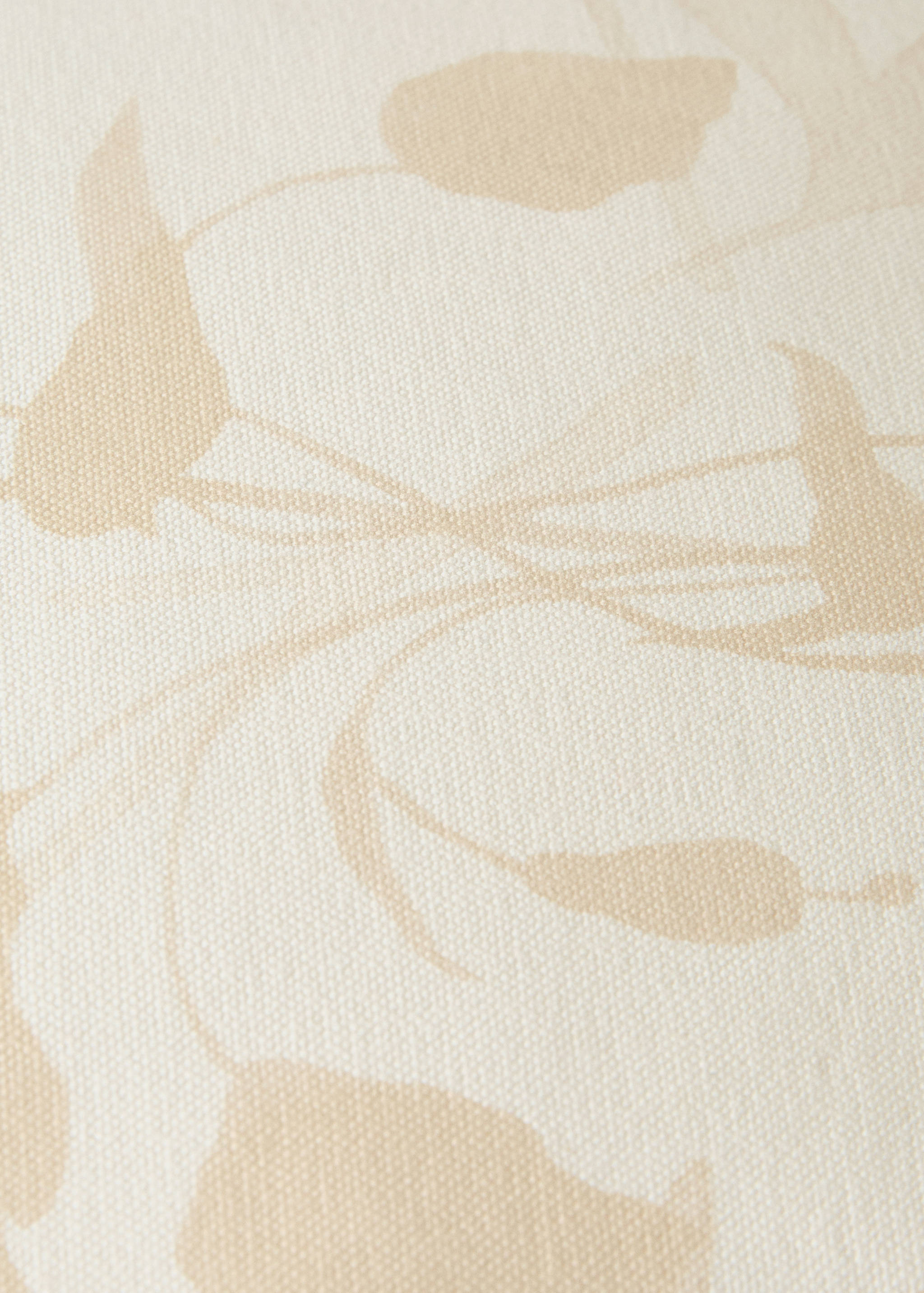 Gebloemde kussenhoes met fluwelen bies 50x50 cm - Detail van het artikel 3