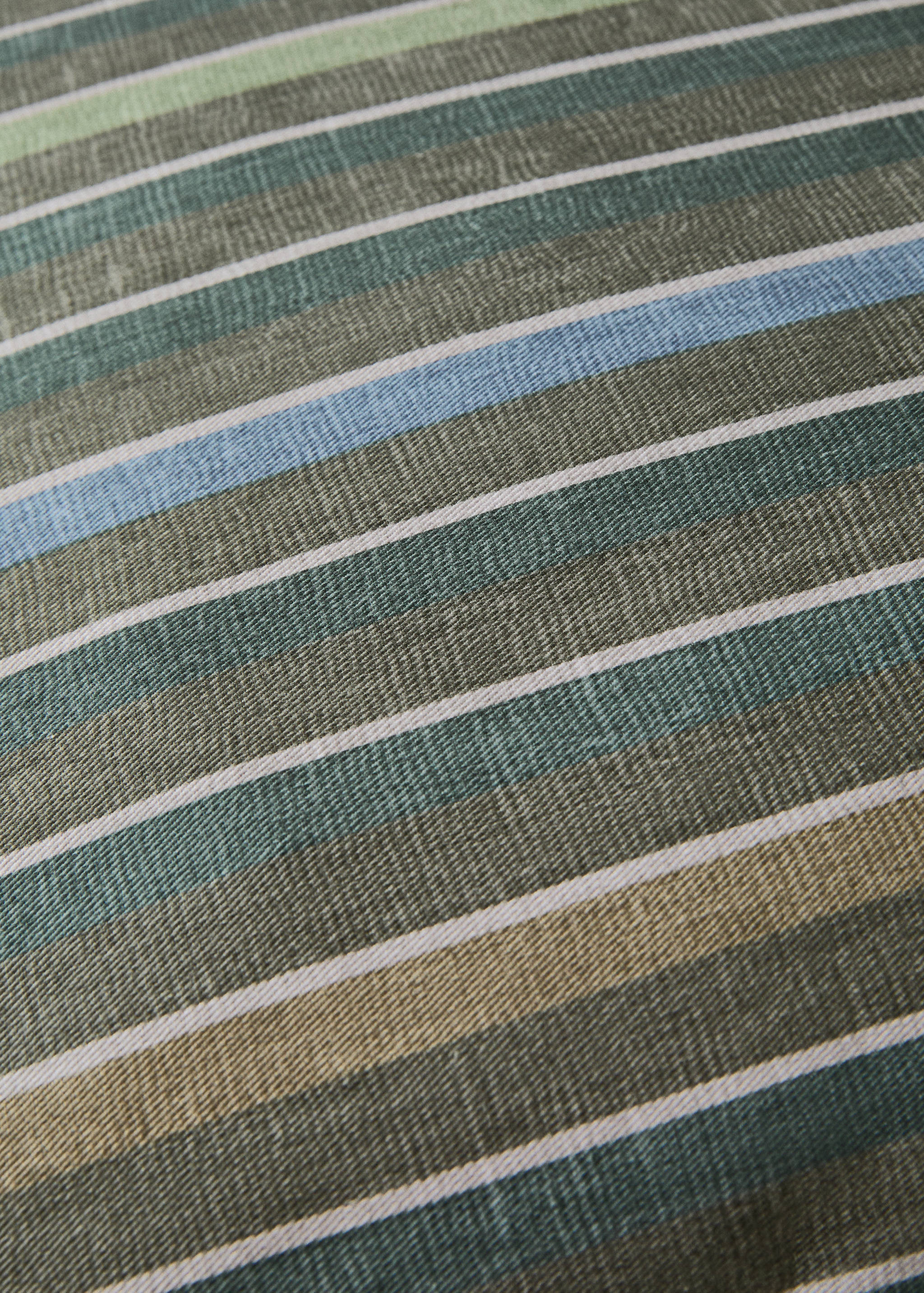 Pamuklu çizgili yastık kılıfı 45x45 cm - Ürün detayı 3