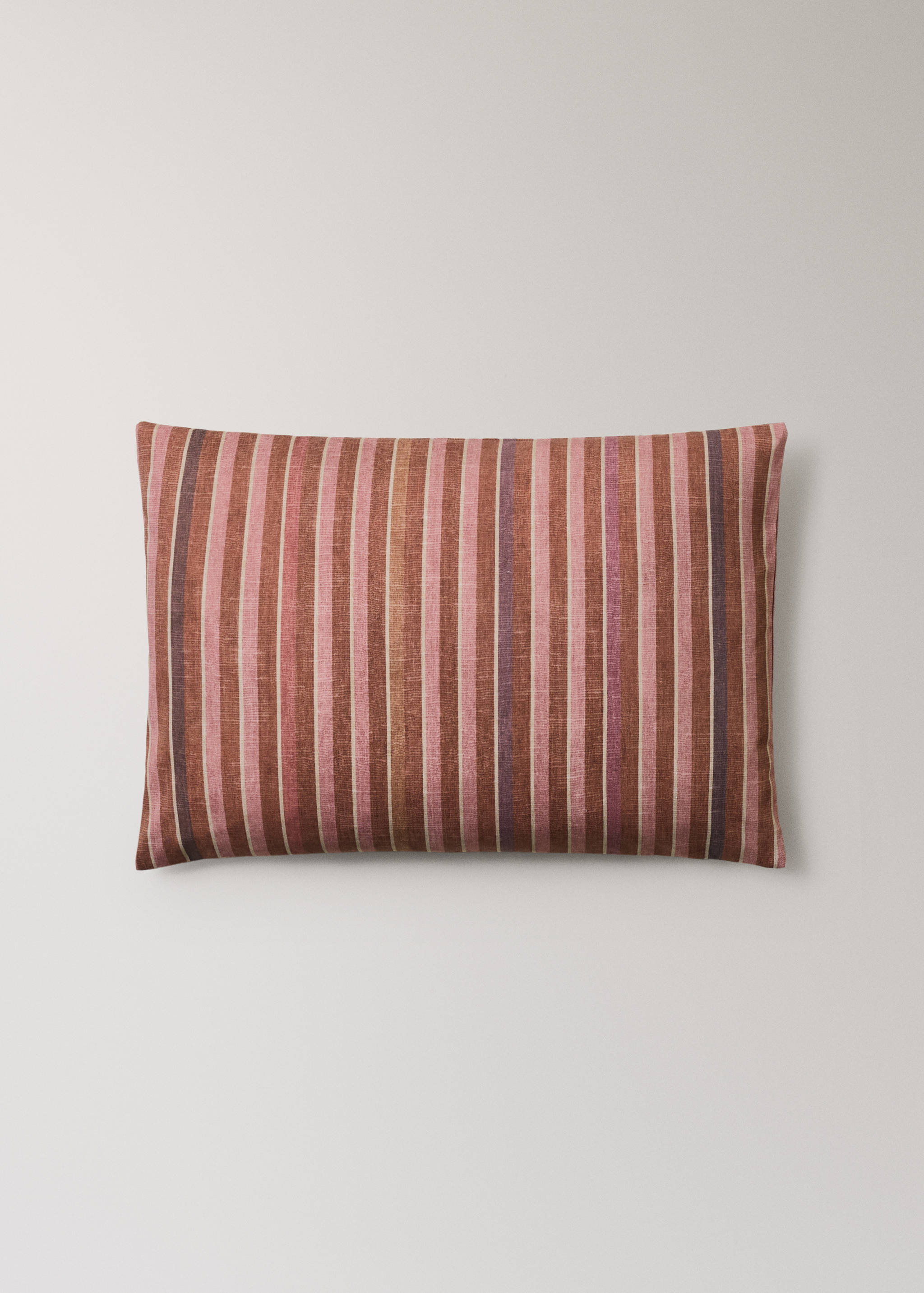 Copricuscino cotone riga stampata 40x60 cm - Articolo senza modello