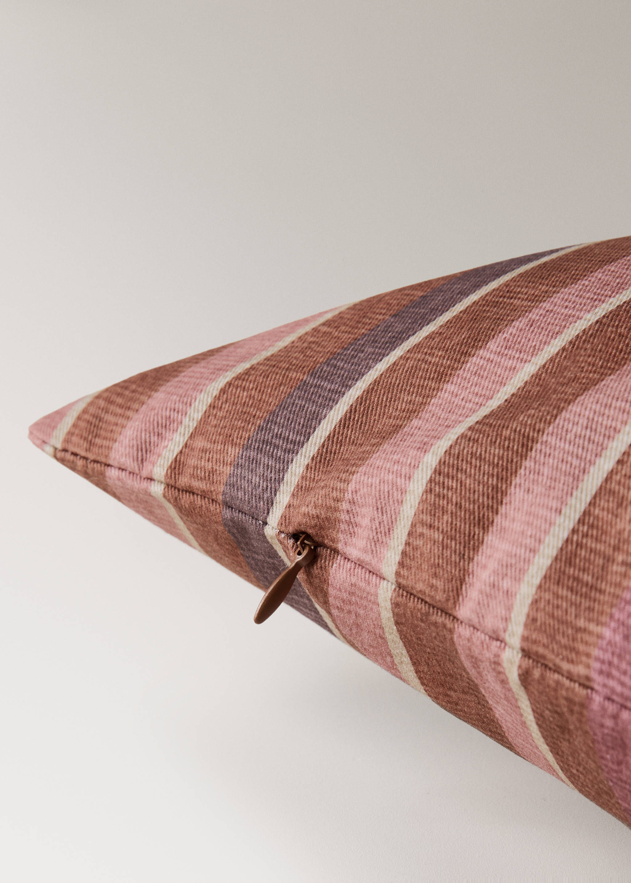 Copricuscino cotone riga stampata 40x60 cm - Dettaglio dell'articolo 1